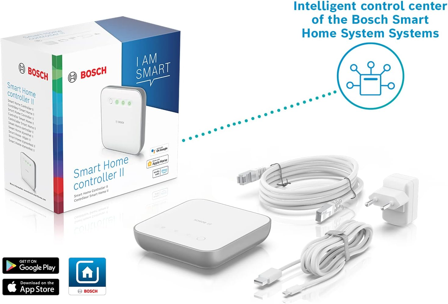 Bosch Smart Home Controller II, Gateway Controlling the Bosch Smart Home System, Smart Hub image number 4