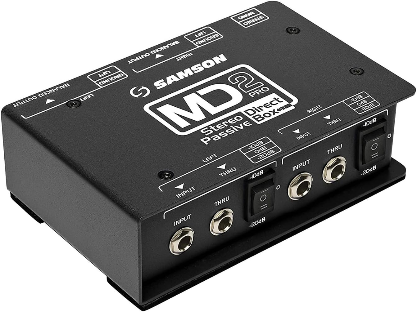 Samson MD2 Pro Stereo Passive Direct Box