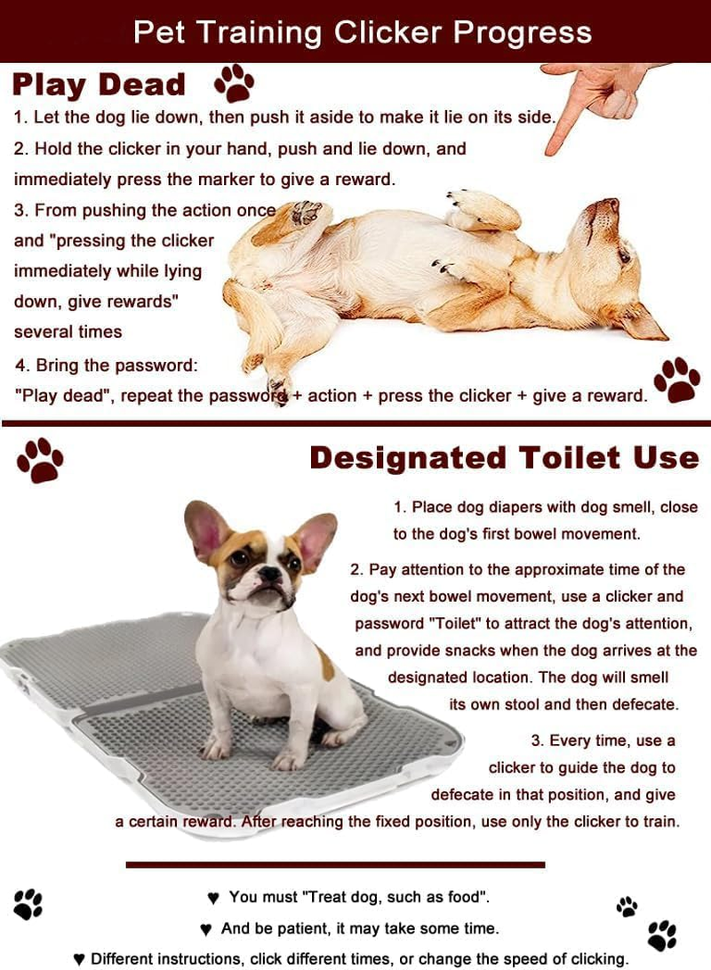 Pet Training Clicker with Wrist Strap - Dog Training Clickers (New Black + Blue) image number 2