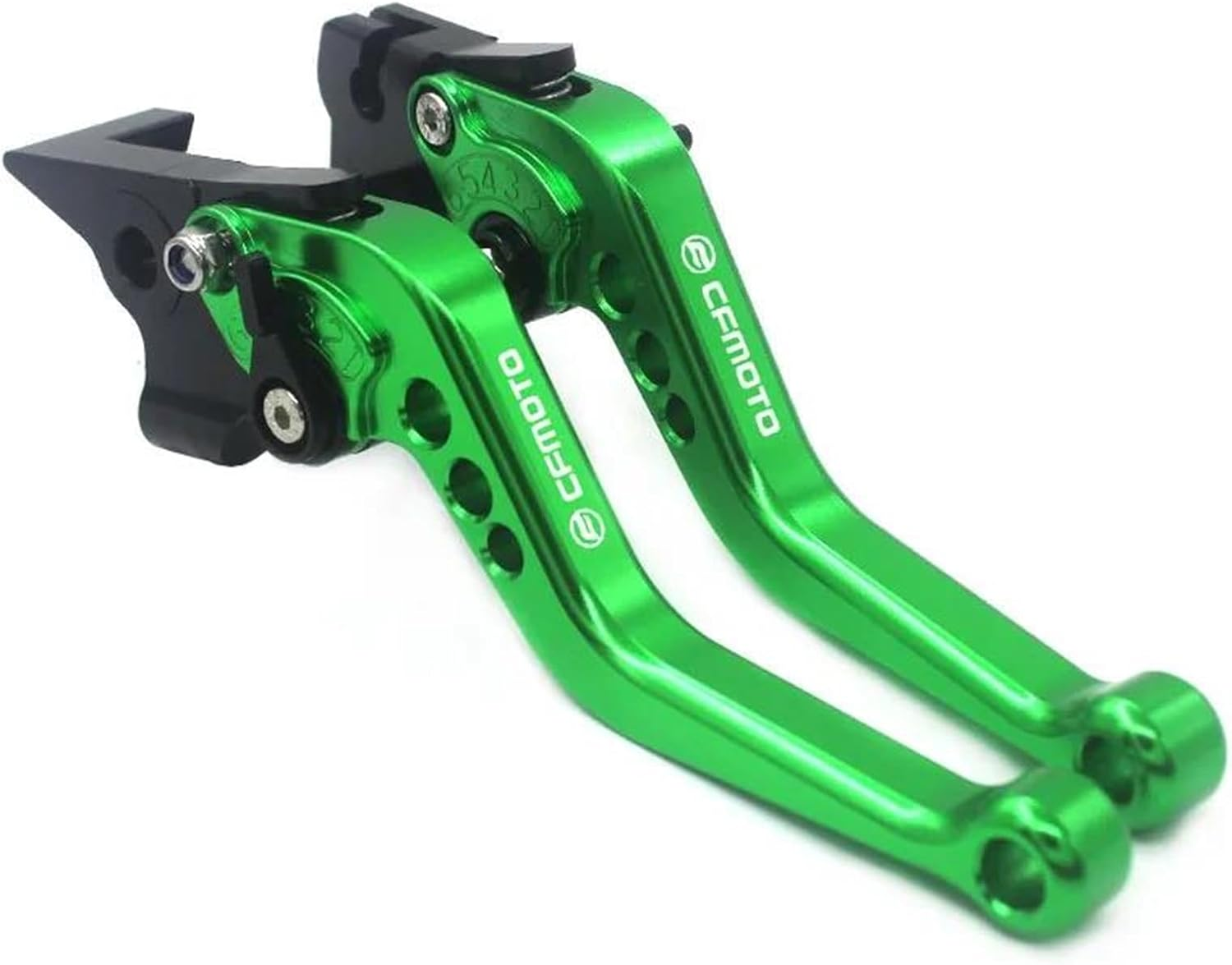 Motorcycle Brake Lever Motorcycle Brake Clutch Levers Handle Bar Handbrak for CFMOTO 300NK ABS 2017-2021 (Color : Green6) image number 1