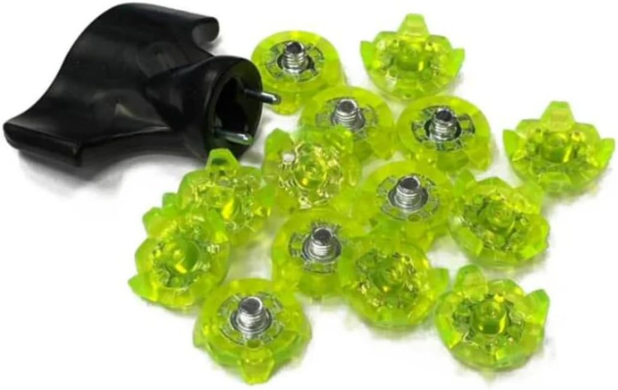 Kookaburra 14 Piece Cricket Replacement Rubber Spikes with Spanner