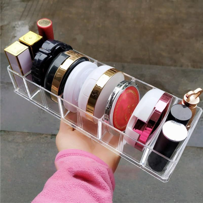 Beavorty Makeup Organiser for Vanity Multifunctional Storage Box Lipstick Organizer Box Eyeshadow Display Cases image number 5