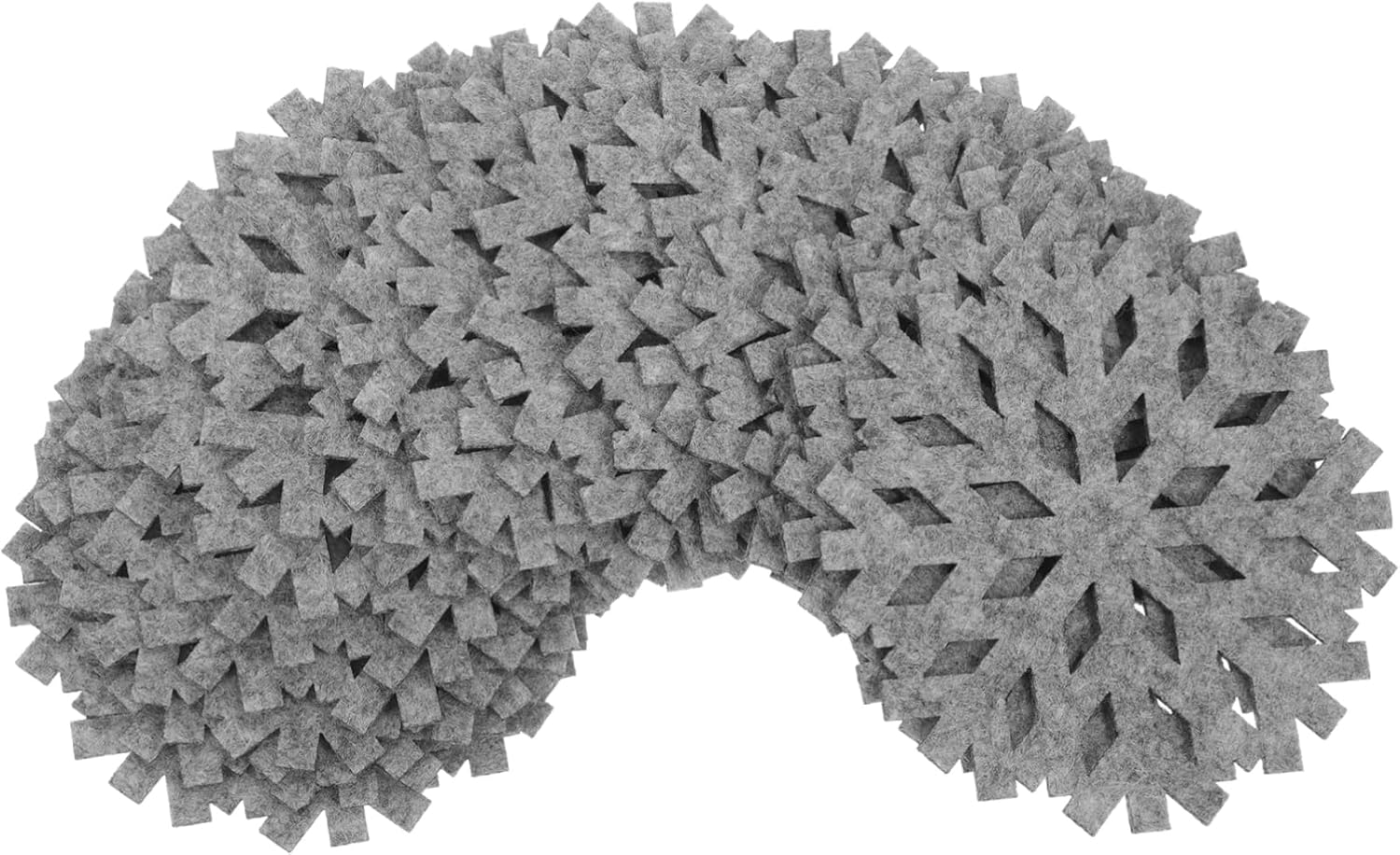 CHILDWEET 20Pcs Snowflake Coasters for Christmas Pot Separators for Kitchen Hot Pads for Dining Table Protection Modern Decor