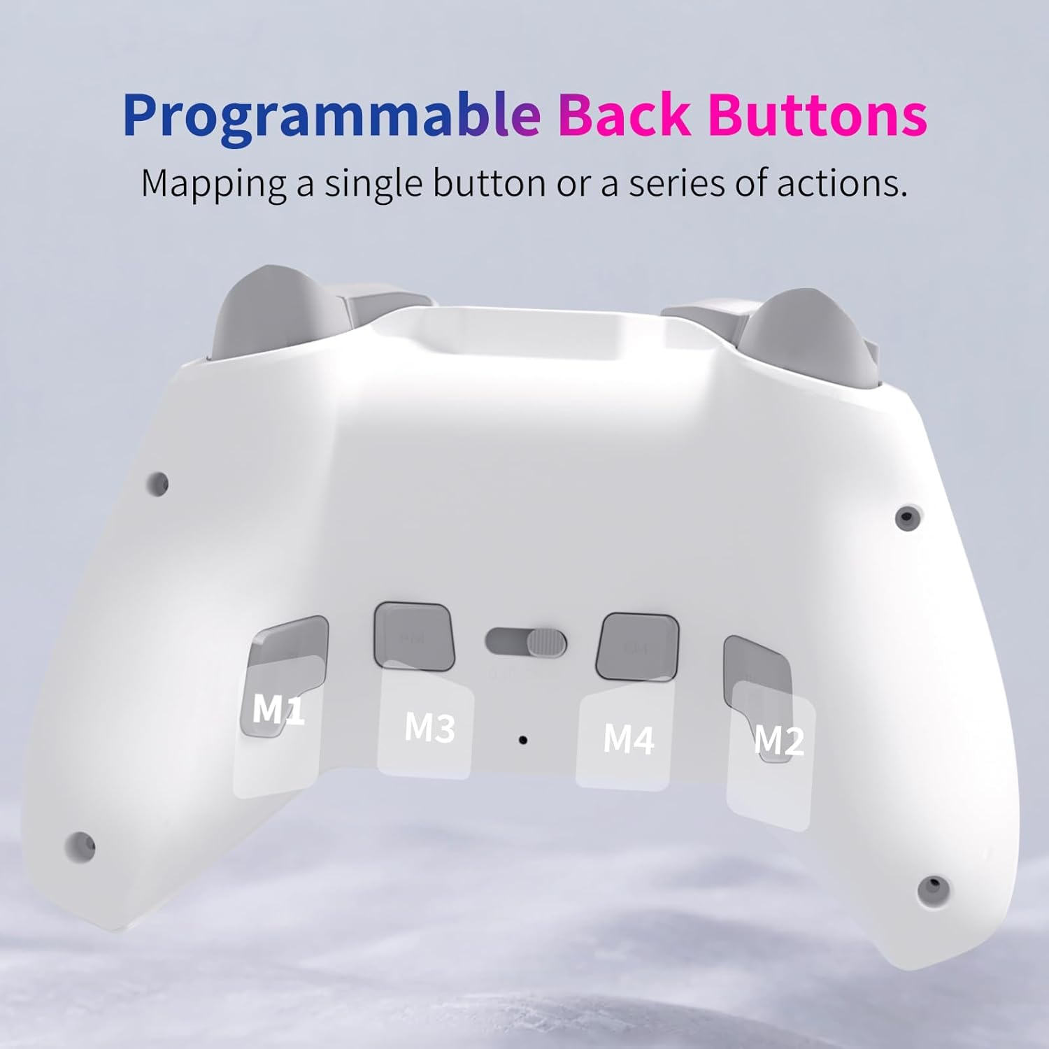 COIORIVIS Pro HD Controller (No Drift) for Switch/Pc/Android/Macos/Ios with 4 Back Buttons, Hall Joysticks and Triggers, HD Vibration,1000Hz Polling Rate image number 6