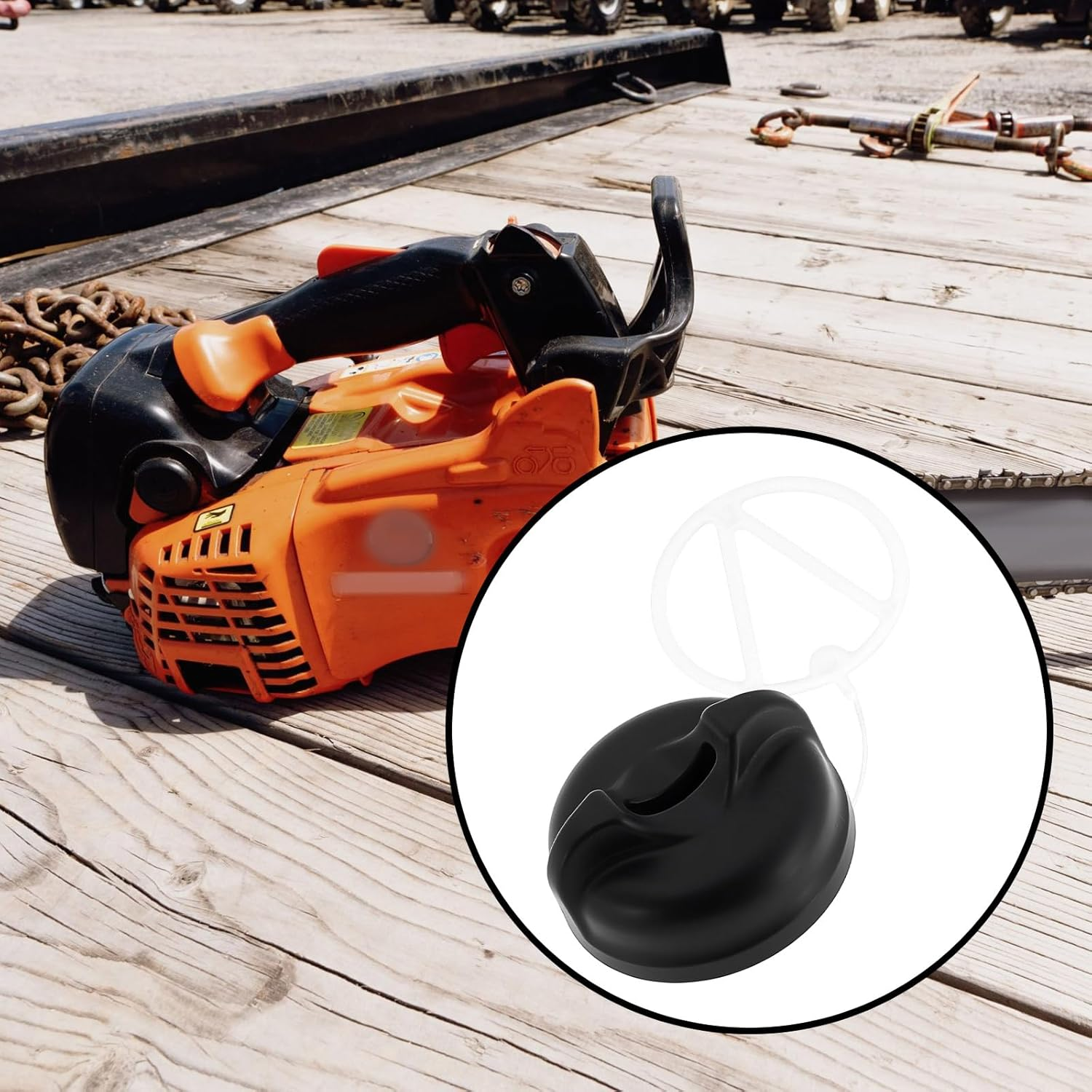 LT Easiyl Chainsaw Oil Cap P021005581 Compatible with ECHO CS-355T CS-310 CS-352 CS-330T image number 4