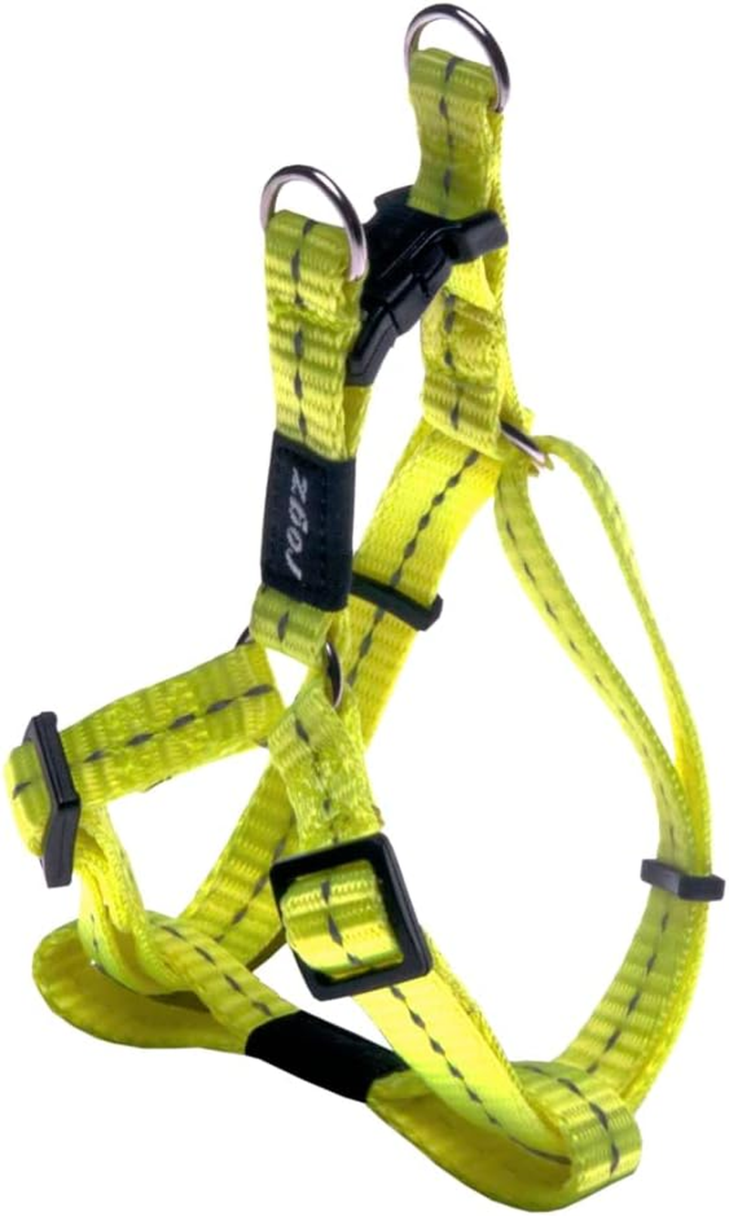 Rogz Utility Step-In Harness Nitelife, Small, Black