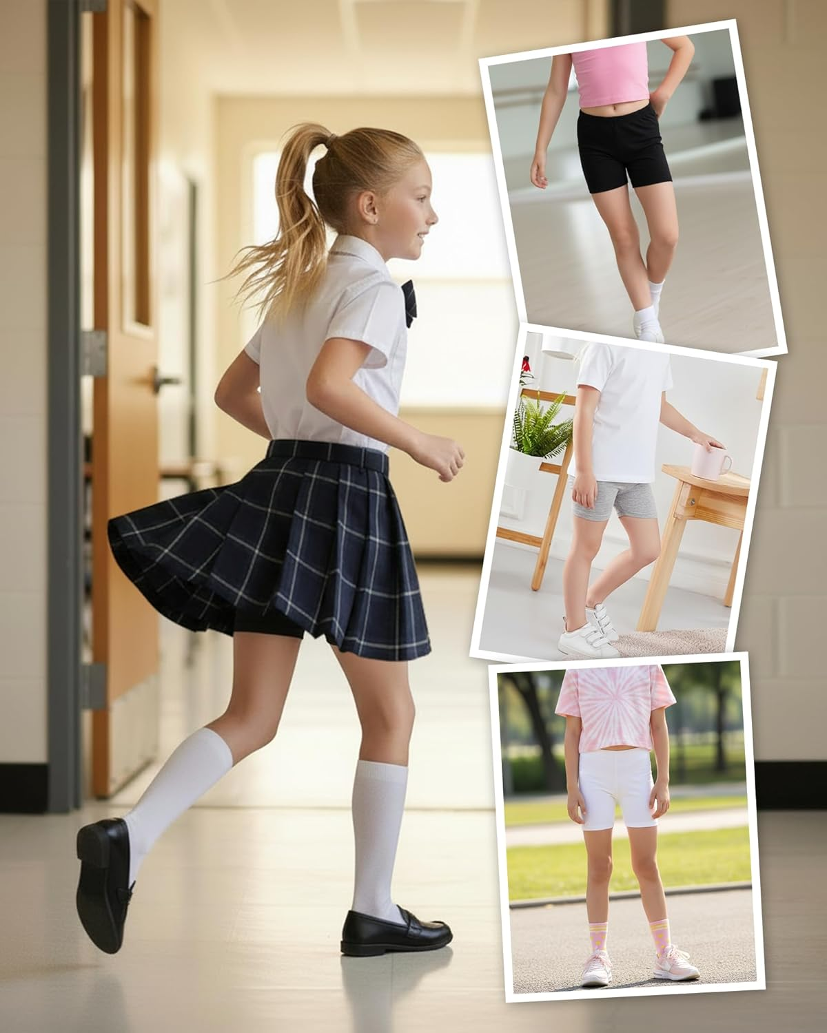 CHUNG Toddler Little Girls Kids Briefs Panties Soft Cotton Boyshort Underwear Pack Big Girl Daily Cute Pattern