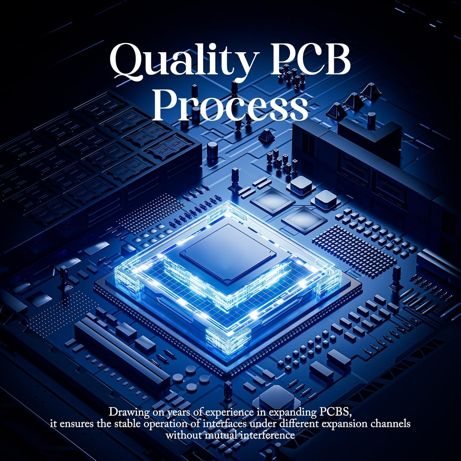 4 Ports USB 3.0 Hub, Type a Splitter Multiport Adapter Splitter Extender - High Speed Data Transfer Expansion - Plug Play Portable Design - Laptop Desktop Computer Accessories Docking Station image number 3