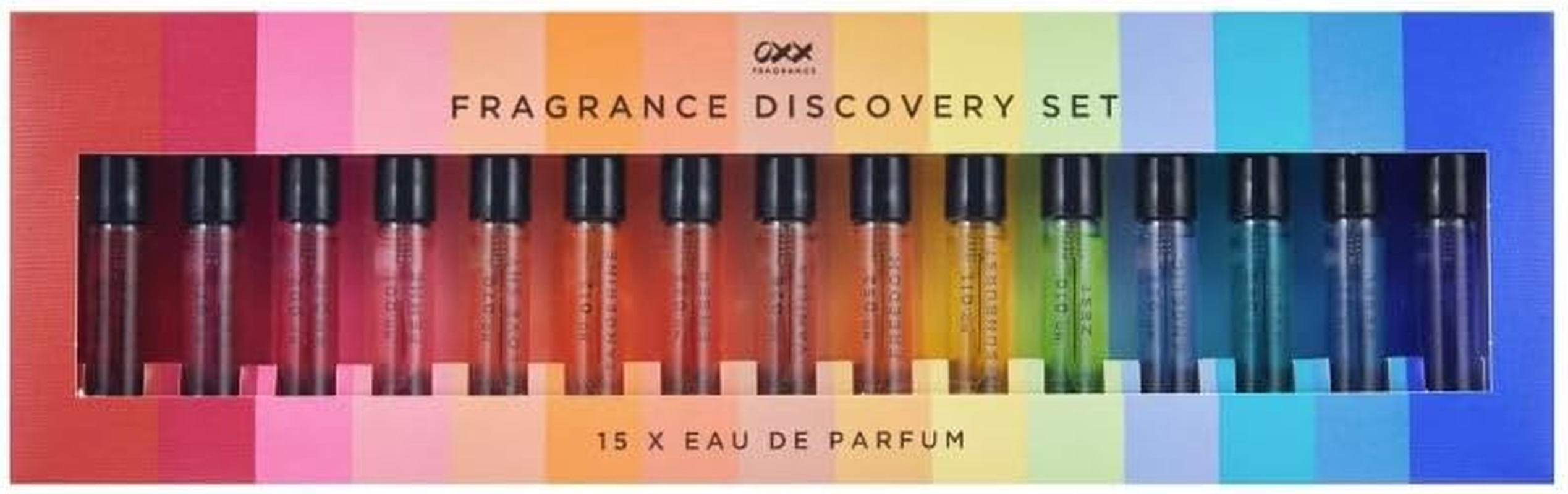 New Oxx Fragrance 15 Piece Fragrance Discovery Eau De Parfum Set - Unique Fragrances to Suit Every Mood and Moment&ndash; K01. image number 1