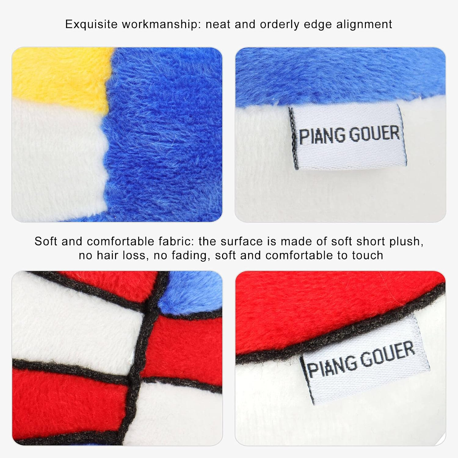 2PCS Interactive Dog Toys Dog Balls Suitable for Small and Medium Dogs, Squeaky Plush Dog Toys, Puppy Teething Chew Toys, Dog Christmas Birthday Gifts, Pet Dog Basketball Volleyball image number 3