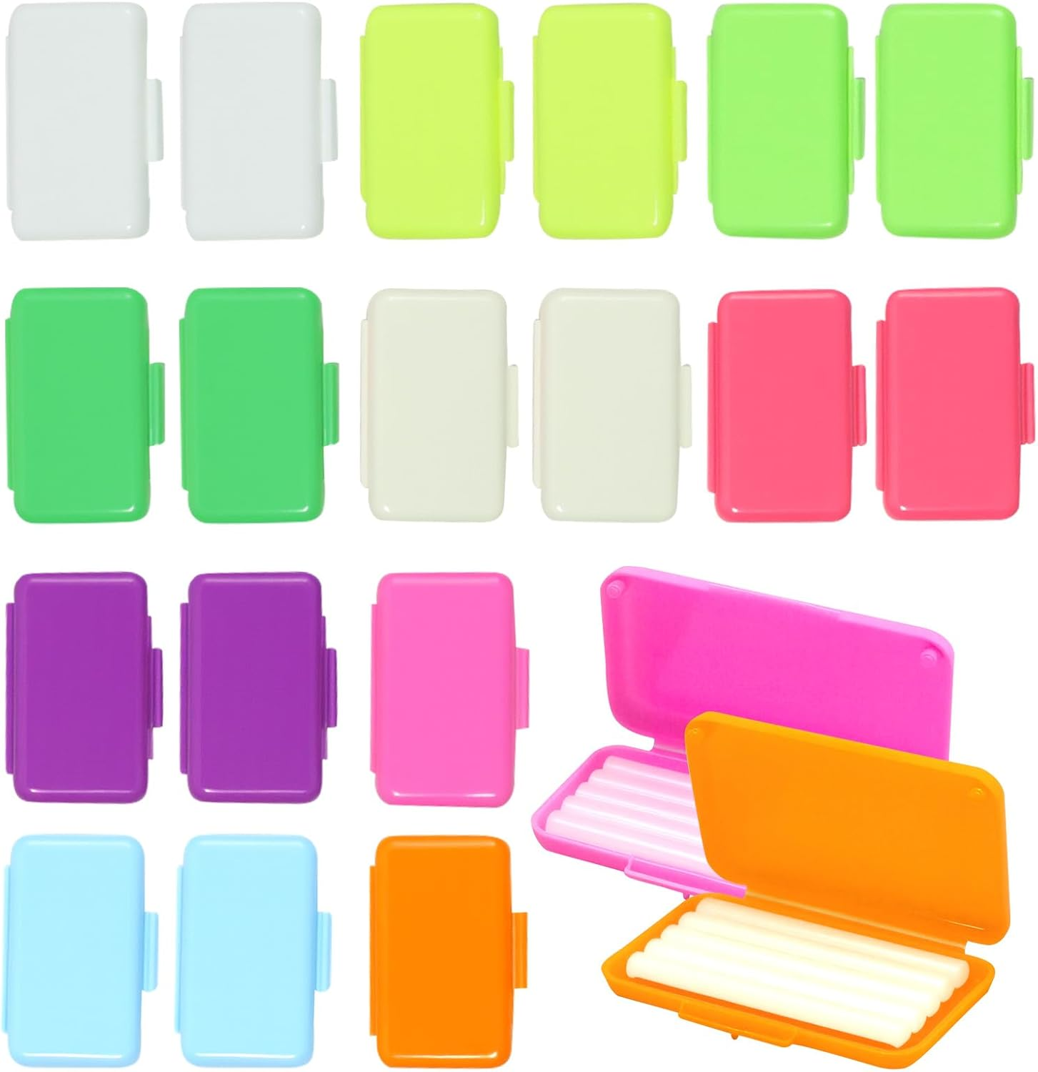 18 Pcs Braces Wax, Dental Wax, Orthodontic Cere Aligners Oral Care for Brackets, Comfort Protection for Braces Wearer, Invisible-Lingers Colorful Portable Boxes image number 2