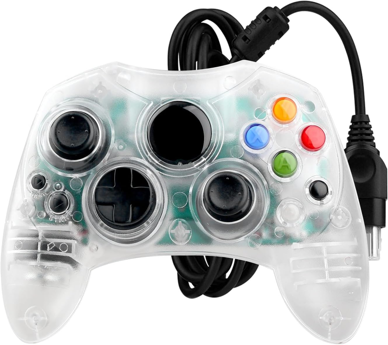 OSTENT Wired Controller Gamepad S Type 2 a for Microsoft Old Generation Xbox Console Video Game
