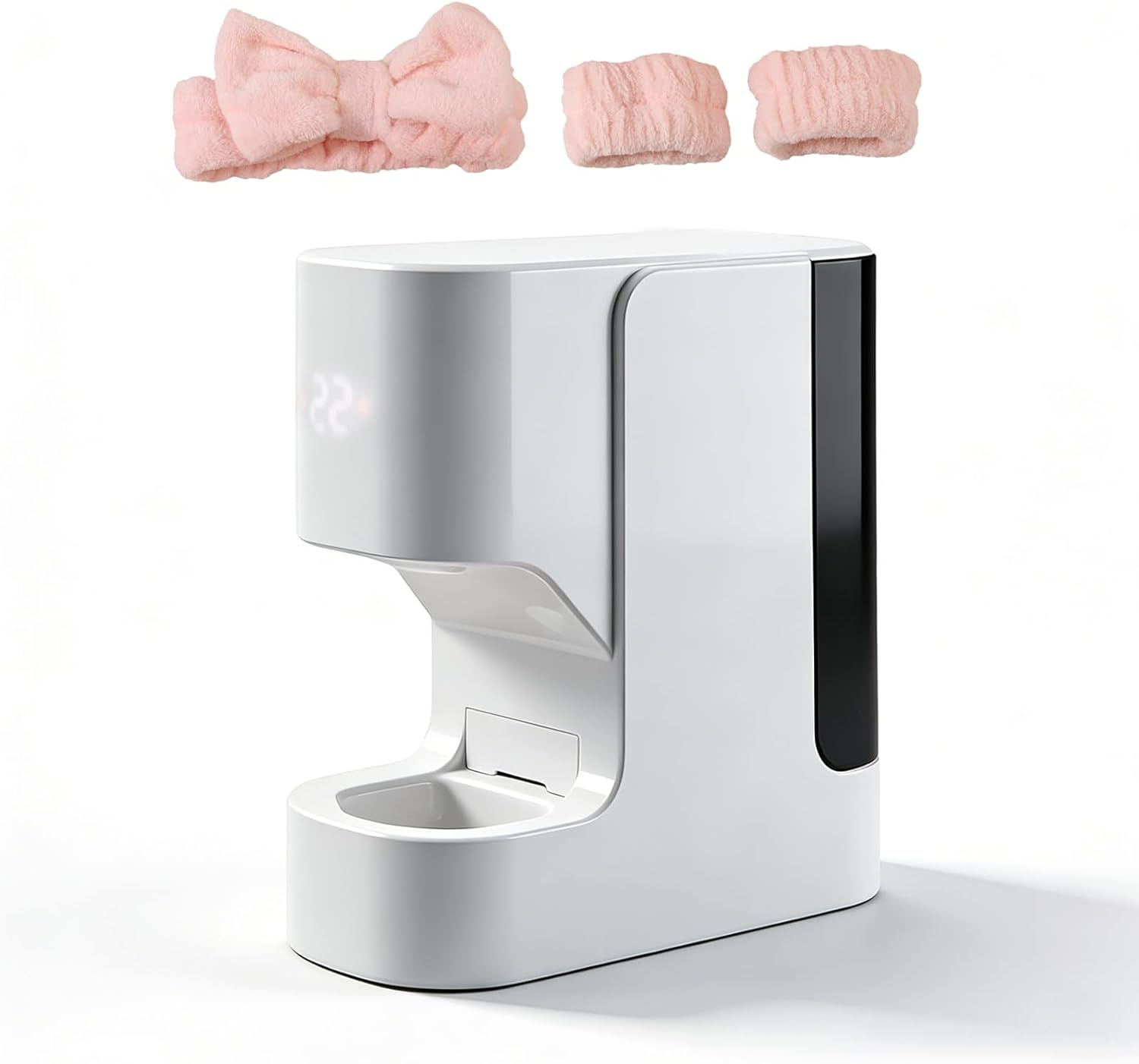 Hot Face Towel Heater Machine, Automatic Compressed Towel Warmer with 55&deg;C Constant Temperature, 5-Second Fast Heating, Portable Facial Towels Warmer for Home & Salon Use