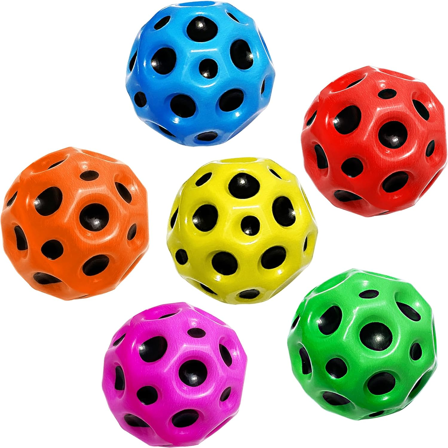 Space Ball, Extreme High Bouncing Ball, Super High Bouncing Space Ball, Improve Hand-Eye Coordination,Easy to Grip and Catch image number 1