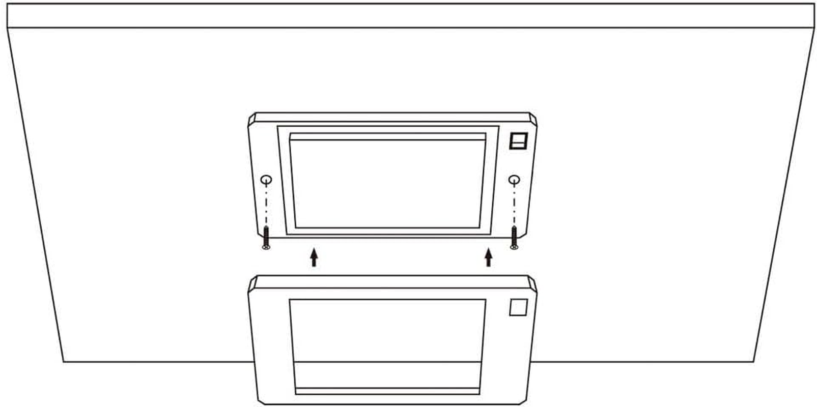 12V 24V 5W 5 Watt 48-LED Ceiling Slim Interior Boat Cabin Caravan Motorhome LED Light & Inbuilt Switch, Surface Mounted Lights image number 2