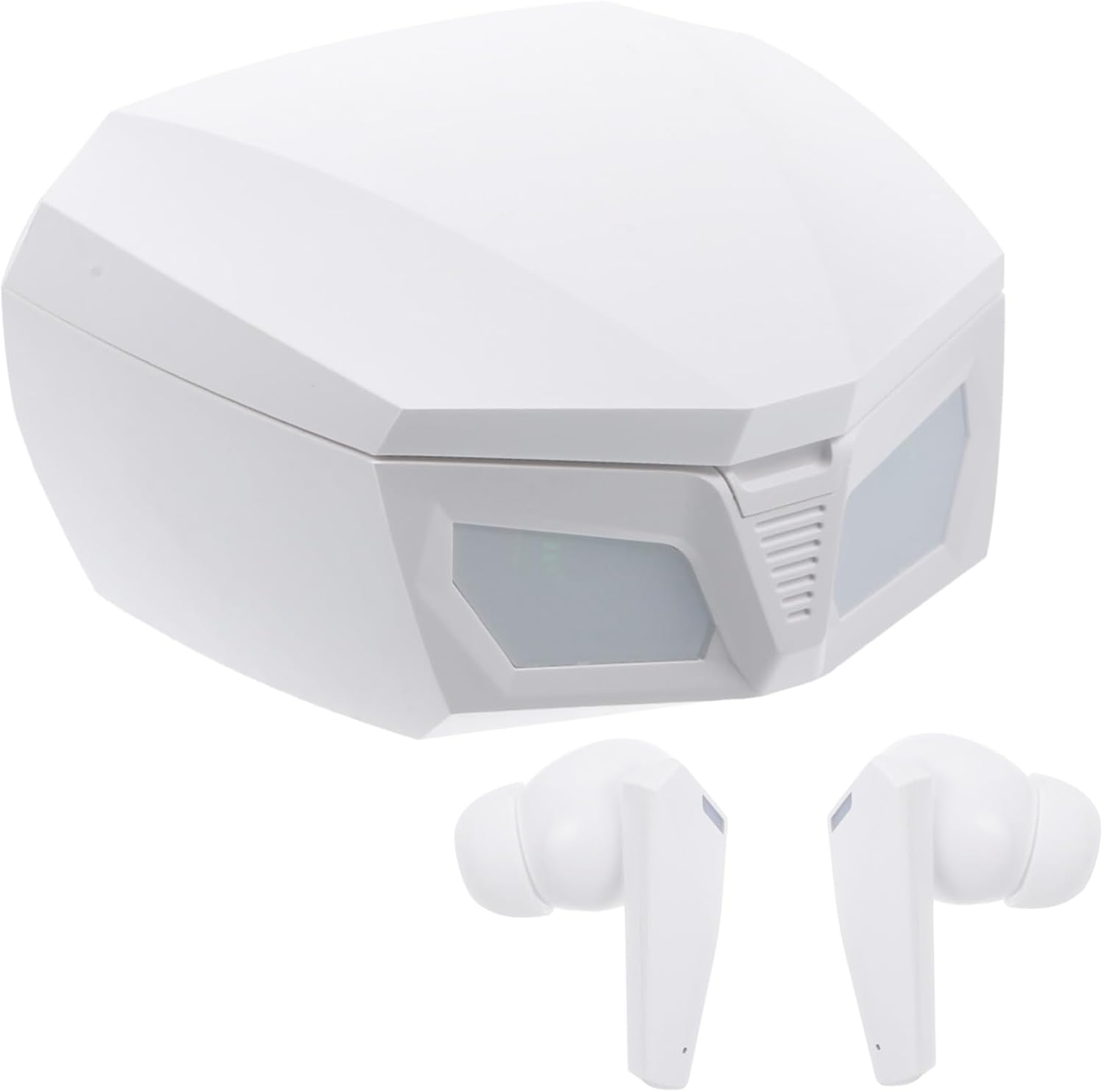 SHOWERORO Wireless Gaming Earbuds with Coil Surround Sound Headphones for Immersive Play Auto Connection Low Latency One Hand Control Compatible with Devices White image number 3