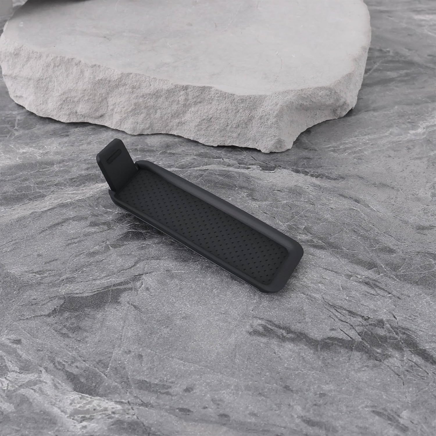 Briny River 1Pc Center Console Storage Compartment Lid Car Glove Box Gasket 8W18633014PK 8WD863301 Compatible with Audi A4 B9 A5 S5 RS4 image number 4