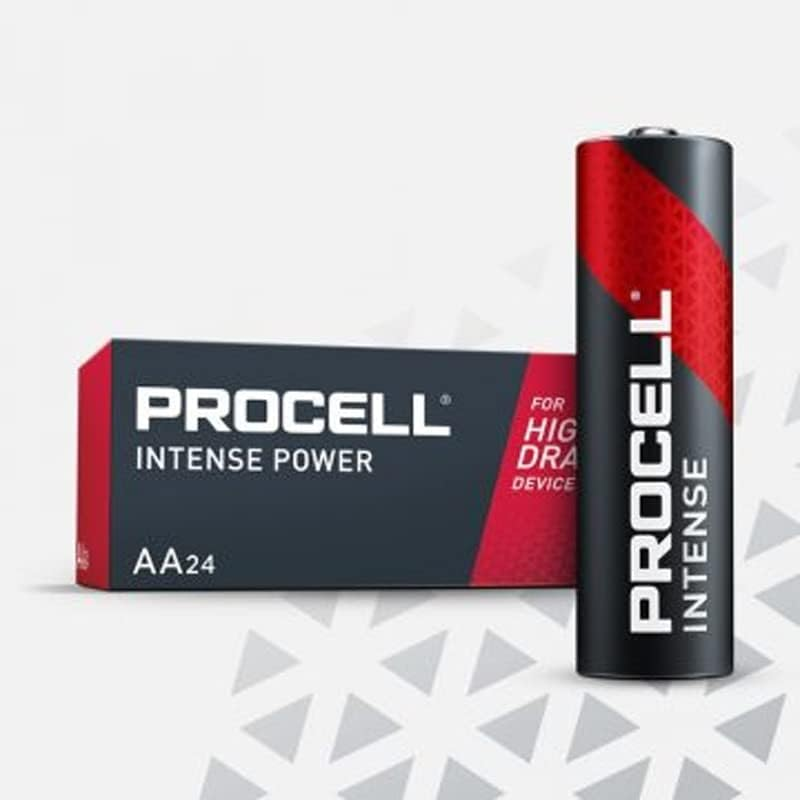 Procell AA Intense Alkaline Batteries (Box of 24)