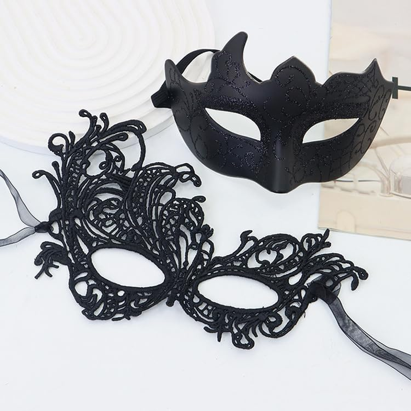 Mardi Gras Half Masquerades Masks Costumes Party Accessory image number 1