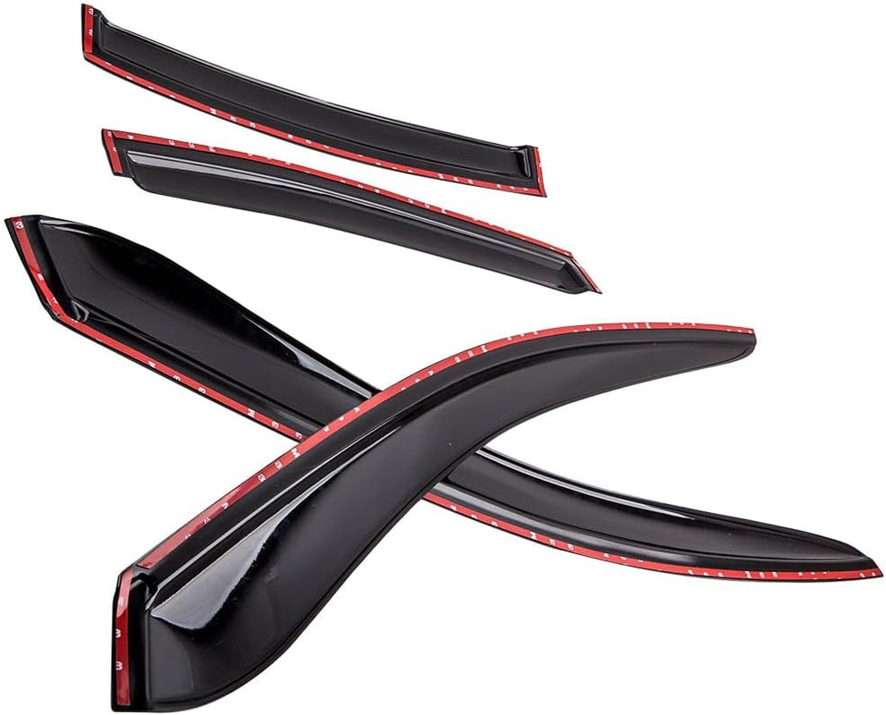 Maxpeedingrods 4-Door Weathershields Weather Shield for Holden Commodore VT VY VX VZ 1997-2007 Window Visors Sun Wind Deflectors Car Accessories image number 5