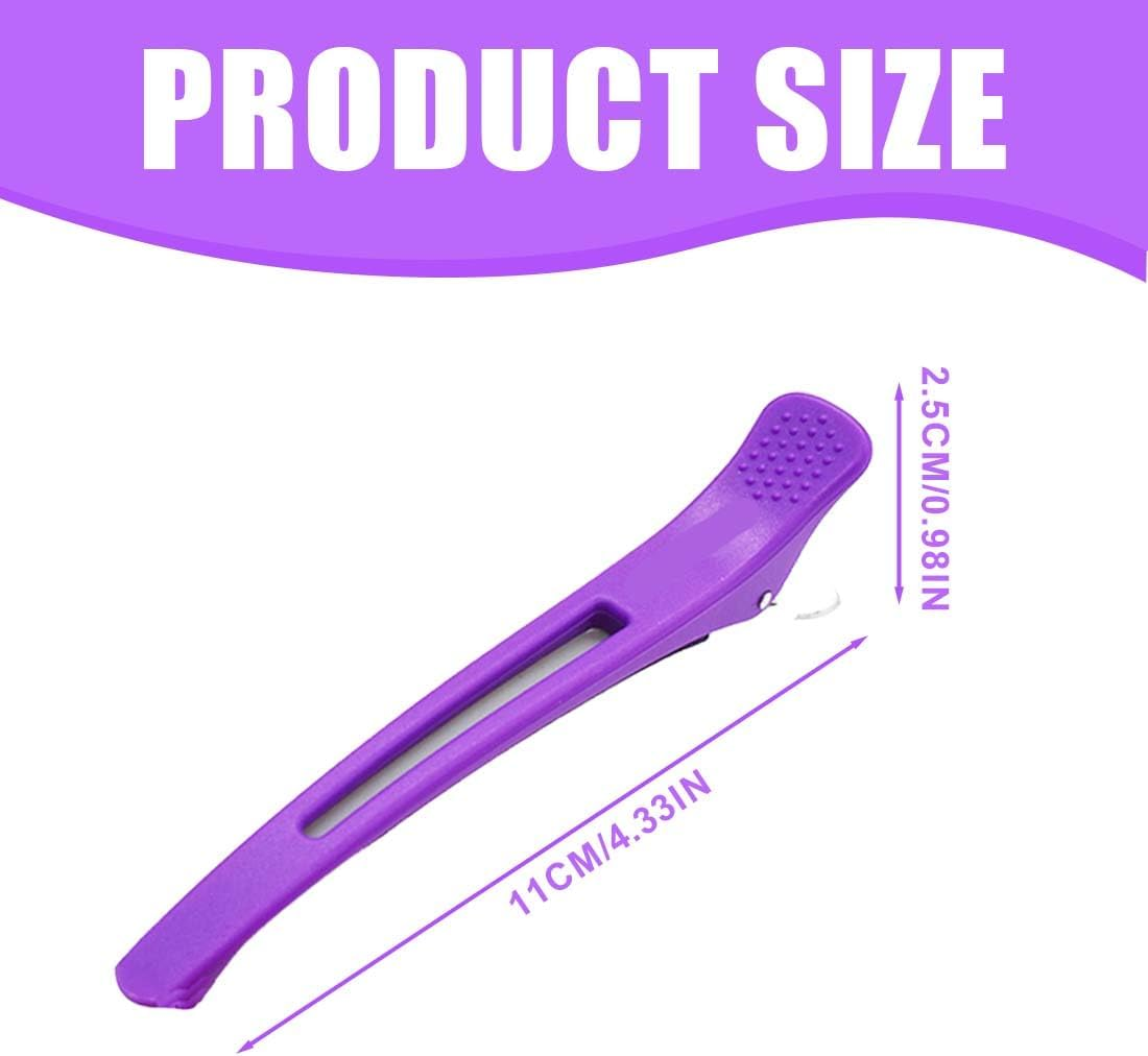 6 Pieces Hair Clips Hair Clips for Styling and Cutting Seamless Hair Clips for Women image number 3