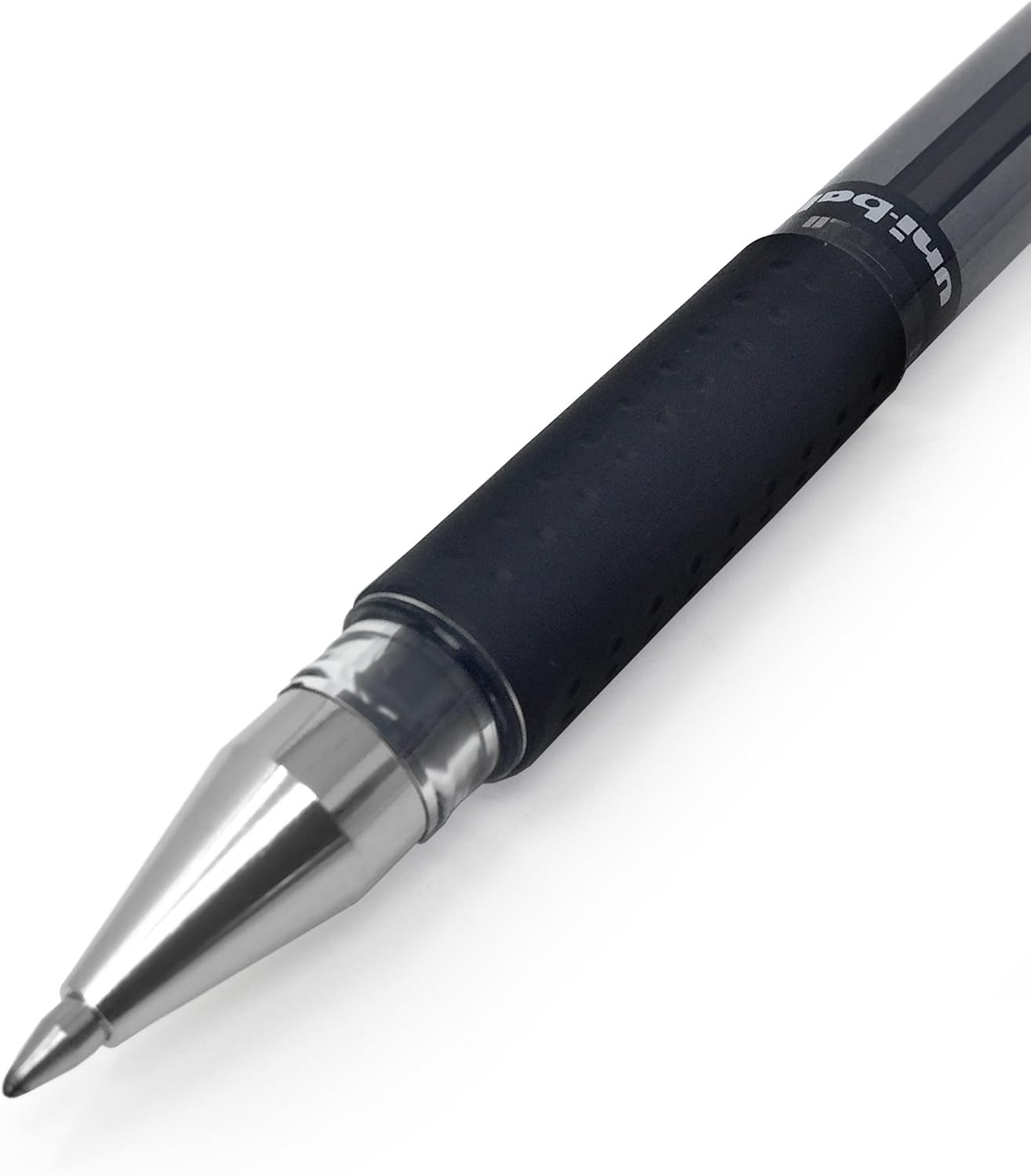 Uni-Ball UM-151S Signo Gel Grip Rollerball Pen &ndash; 0.7Mm &ndash; Black &ndash; Pack of 12 + 2 Free image number 2