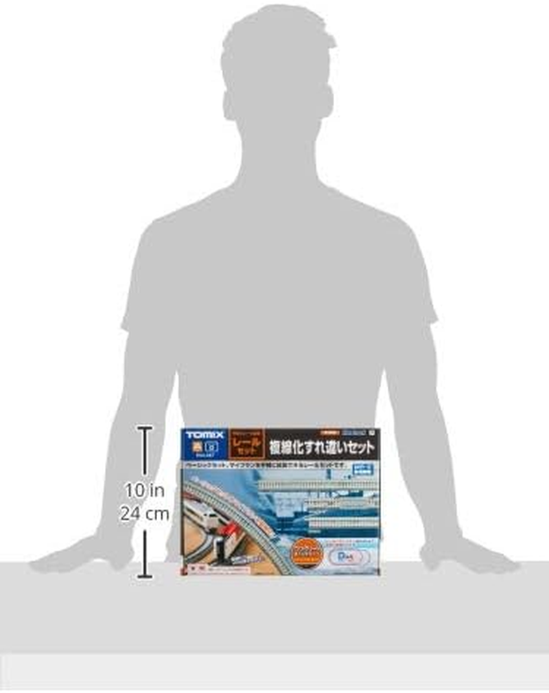 Tomytec 970282 Oval Track Starter Set Model Kit image number 1