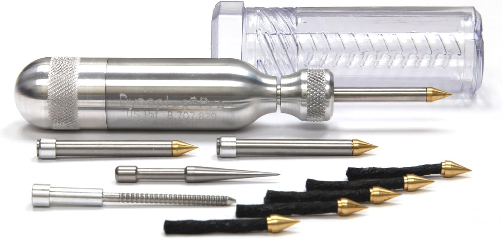 Dynaplug Tubeless Tire Repair Tool Kit - PRO Aluminum - Made in USA image number 4