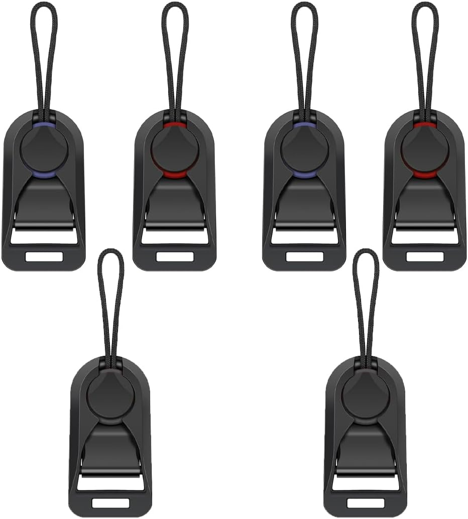 JEYORZY Pack of 6 Camera Strap Quick Release Mounting System, Camera Strap Adapter Camera Quick Release Camera Strap Buckle Adapter Quick Release Buckles Quick Release Clips for Camera Straps image number 3