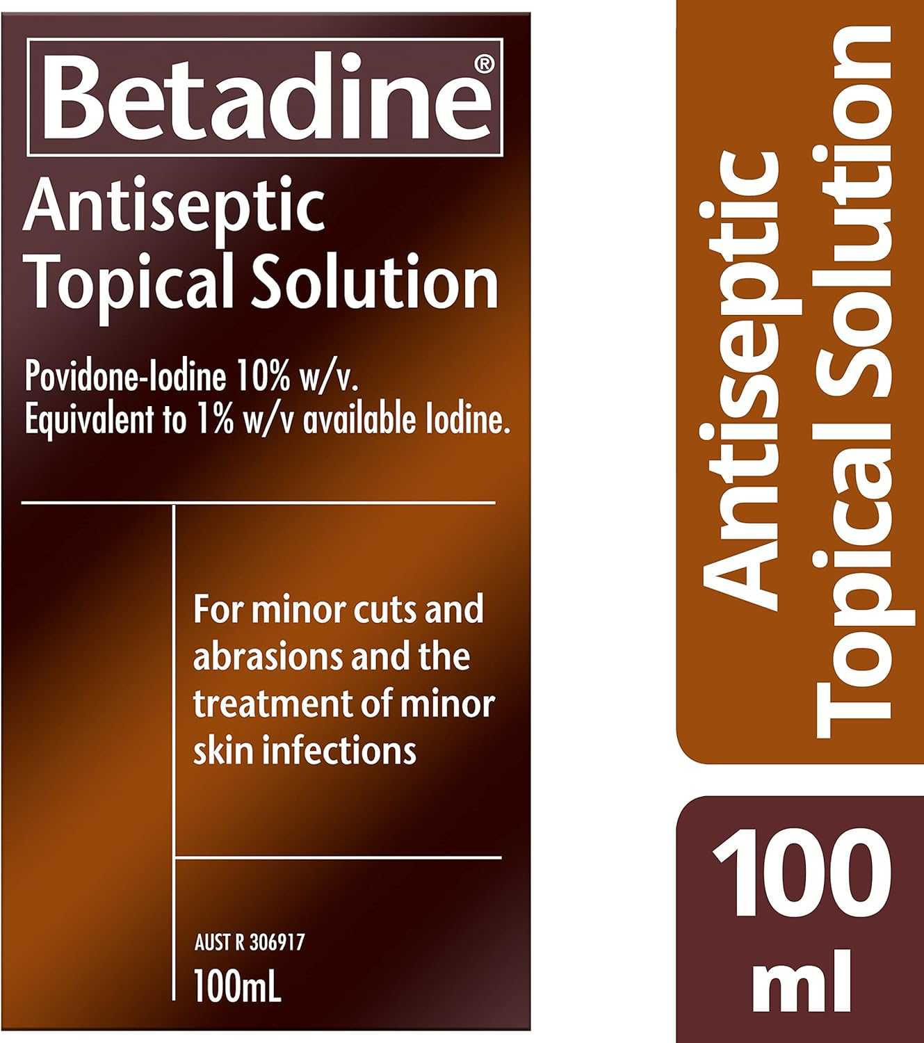 Betadine Antiseptic Topical Solution 100 Ml image number 2