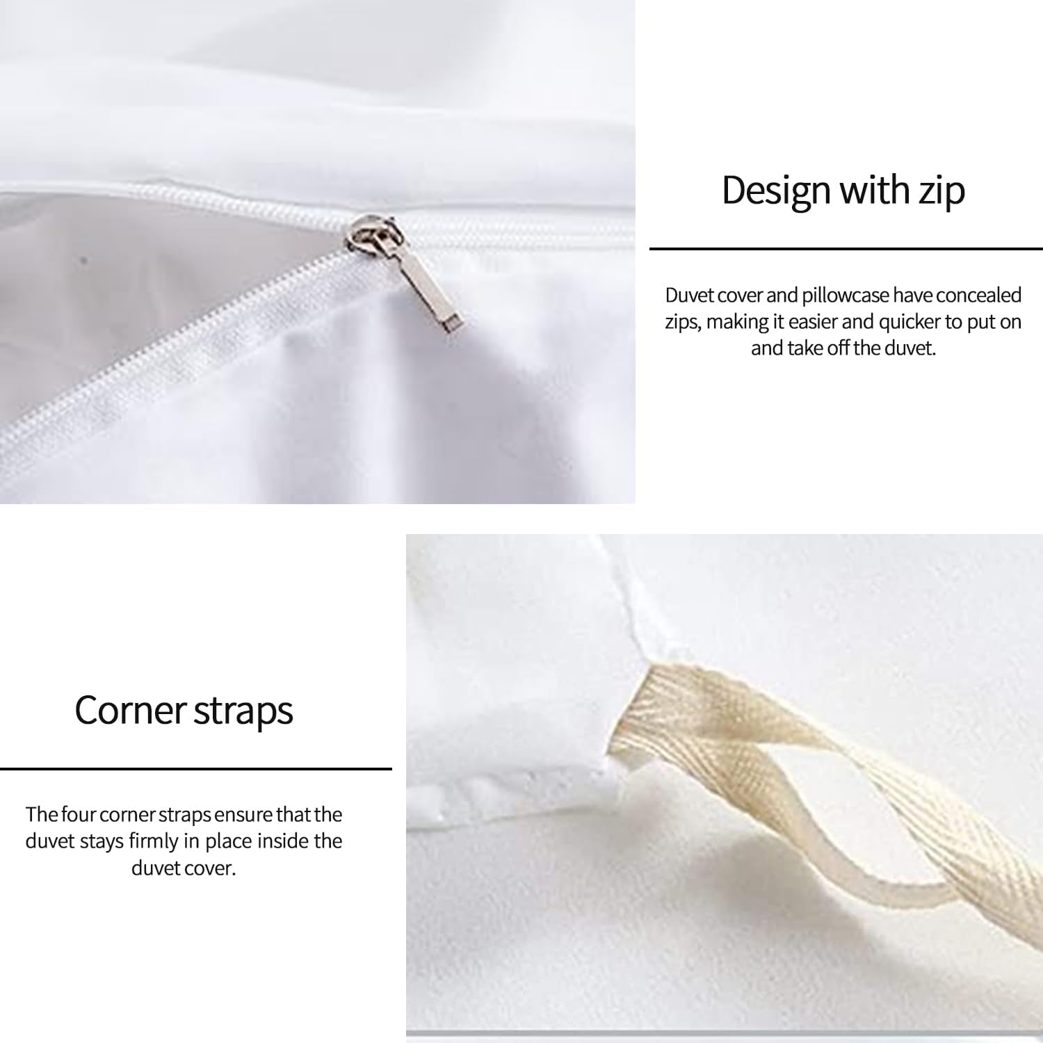 KXHHYB Black Girls Bed Linen 220 X 240 Cm, Pretty American African Black Girl Magic Purple Bed Linen Comforter Cover Set Microfibre Soft 3 Pieces (B, 220 X 240 Cm) image number 6