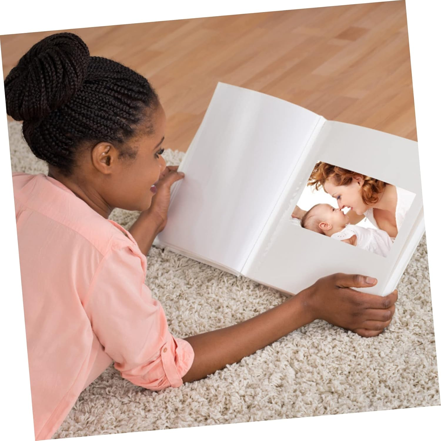 HAPINARY Album Pages Sleeves 20Pcs Photo Sheet Page Protectors 6 Inch for Safe and Organized Photo Storage - Transparent image number 5