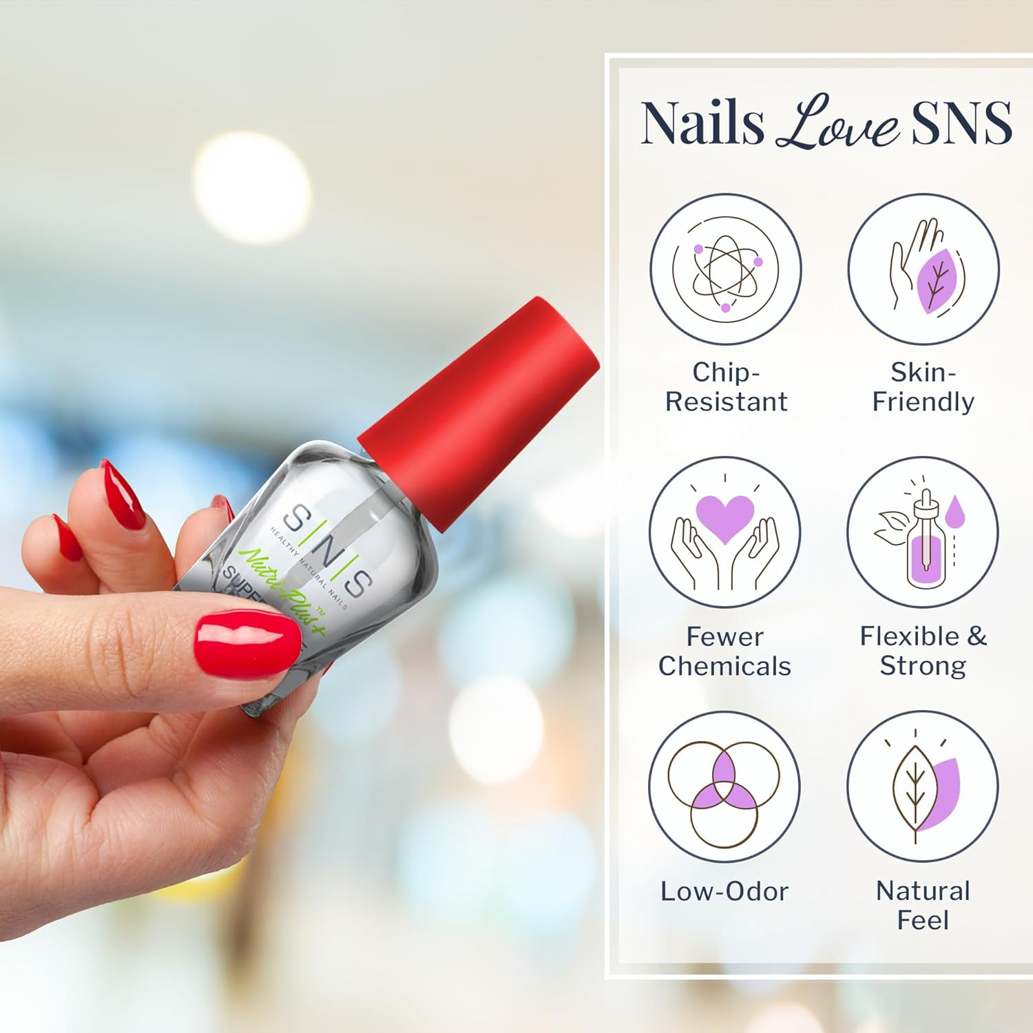 SNS Nails Gel Top Refill, 2 Oz