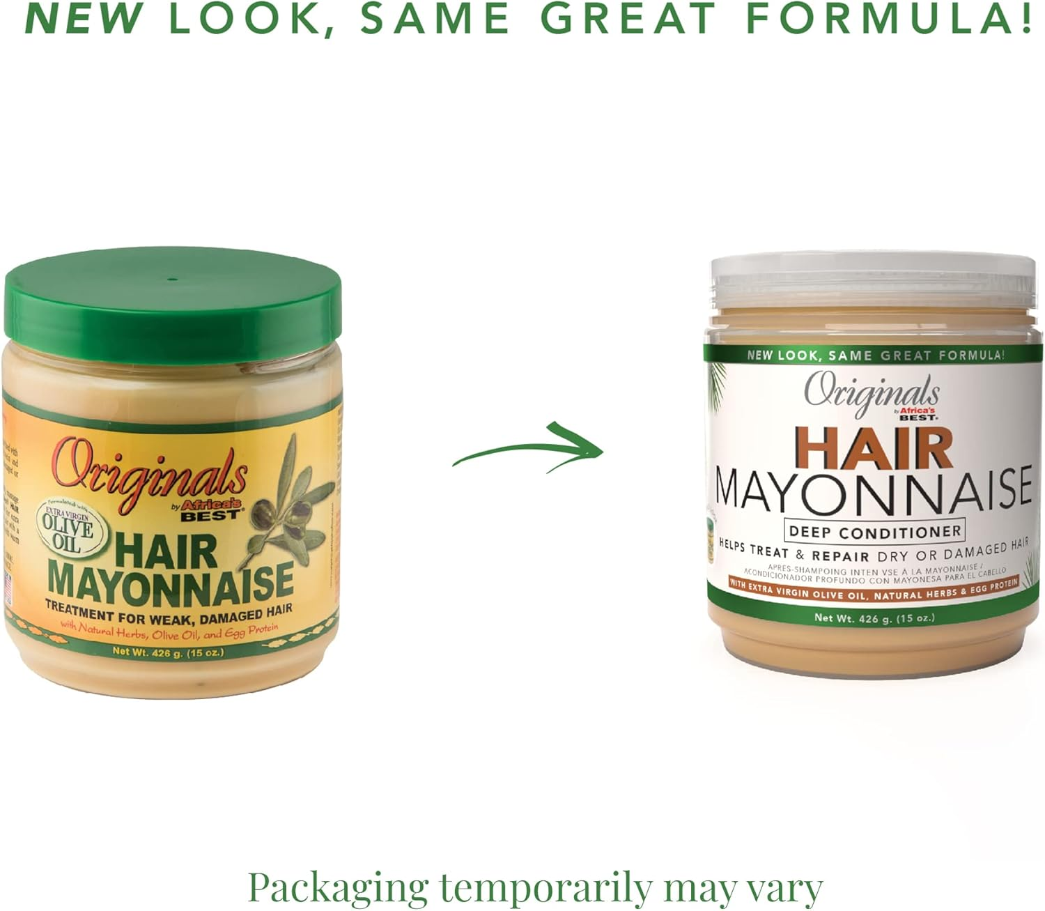 Africas Best Orig Hair Mayonnaise 15 Ounce Jar (443Ml) (2 Pack) image number 5