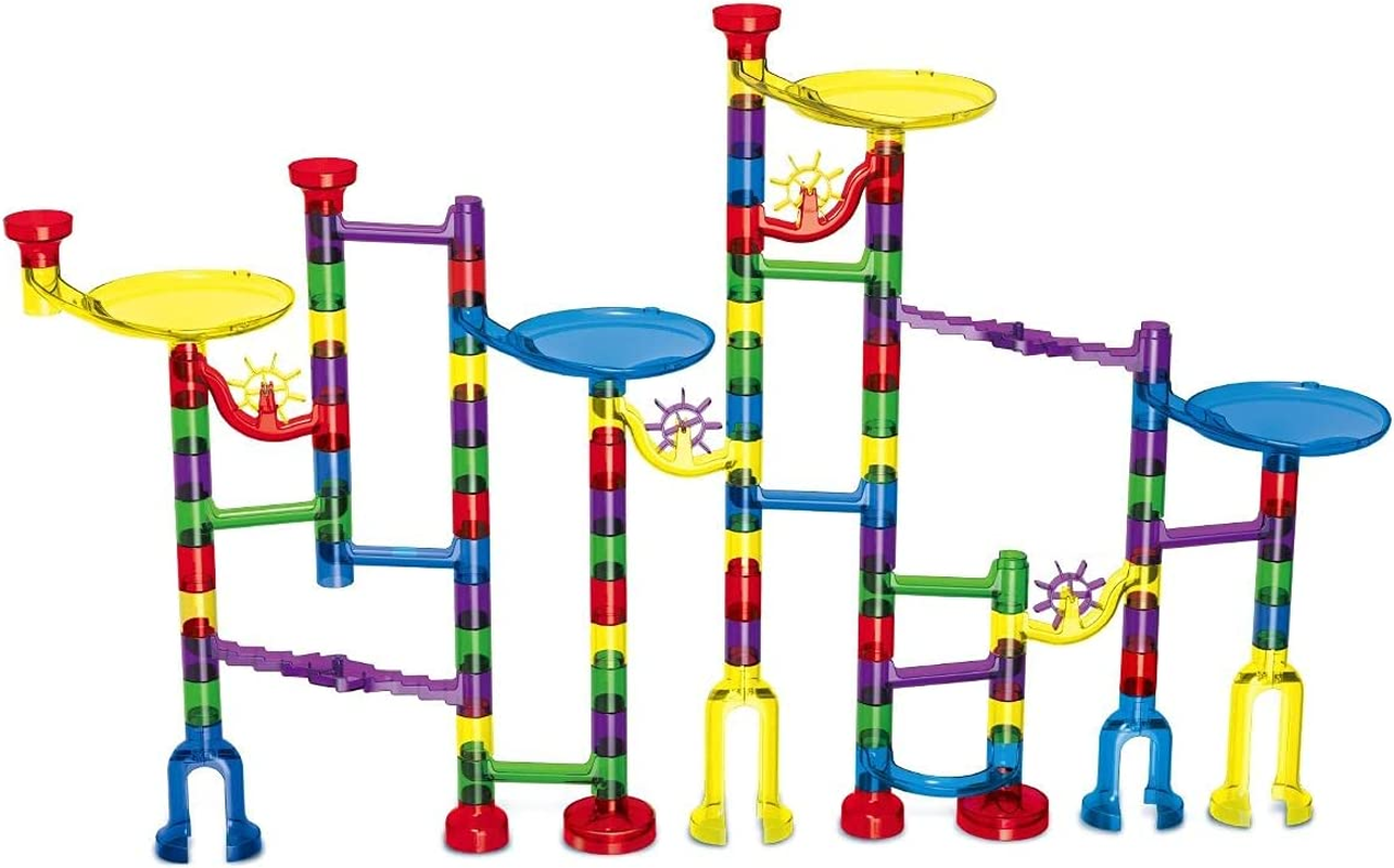 122PCS Marble Run Game - Marble Race Track Light Marbles Games Kids Gift image number 6
