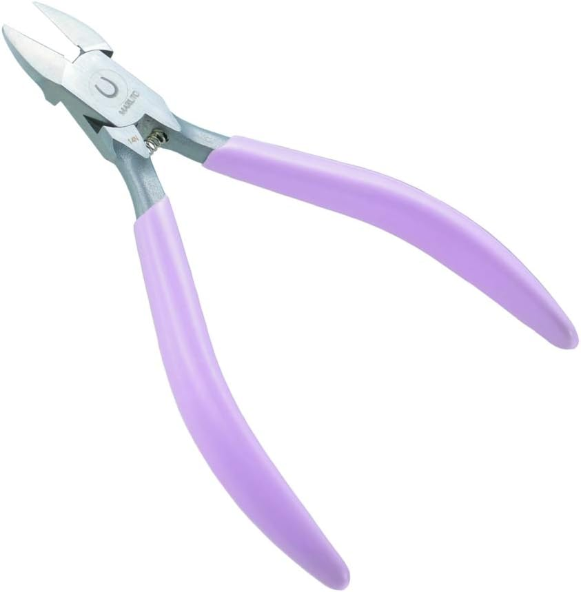 MARUTO Nail Clippers NP-1011V Nail Pro Color Violet Pink image number 4