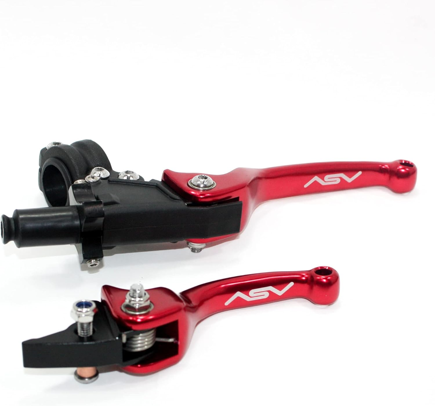 BLYGO RED CNC Heavy Duty Clutch + Brake Lever Set 125Cc 150Cc PIT PRO TRAIL DIRT BIKE image number 2