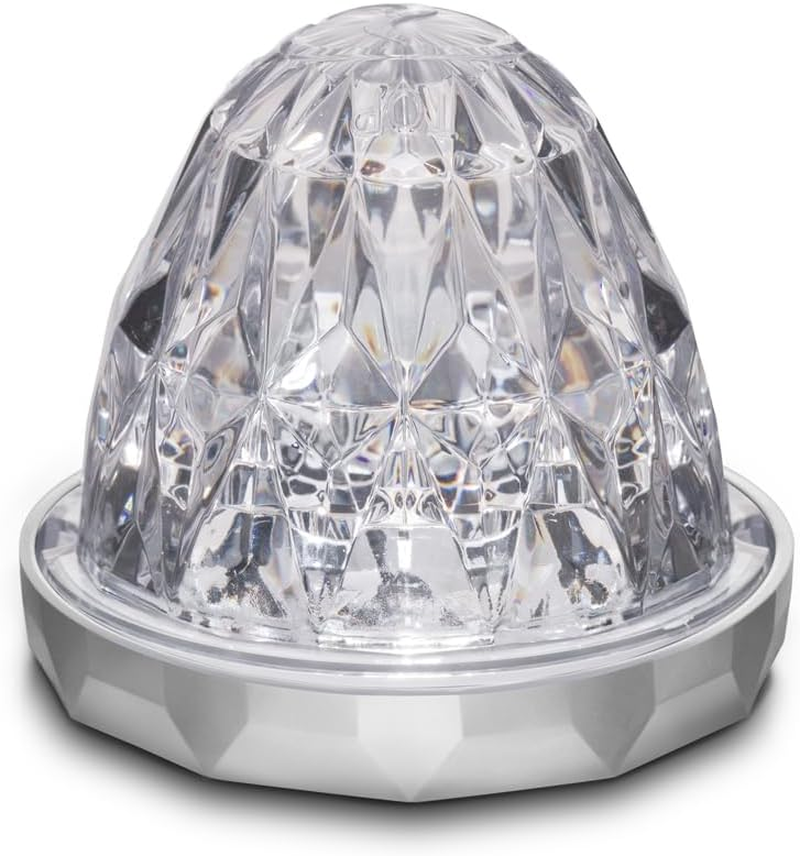 Roadworks | Jewel Low Profile Watermelon Light Clear Lens and Red Leds -1 Pc. | JWL1007