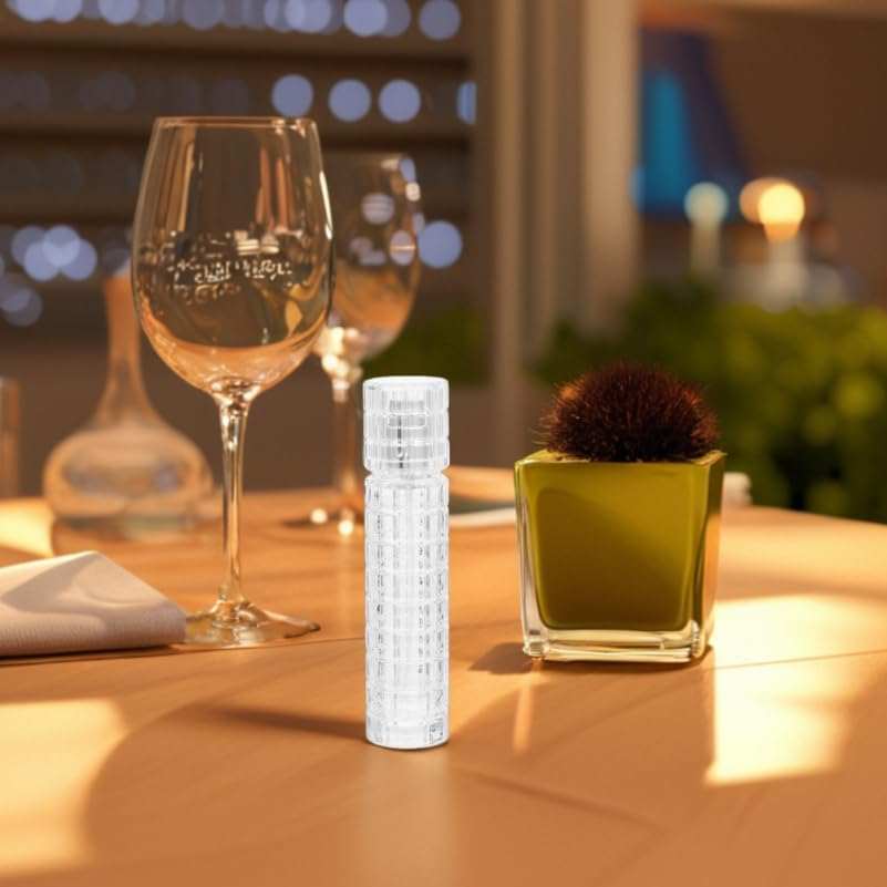 STOBAZA Professional Cocktail Spray Set 4 Pack - 30Ml Crystal Glass Bitters Atomisers for Absinthe/Aperitif, Leak-Proof & Reusable Bar Tools