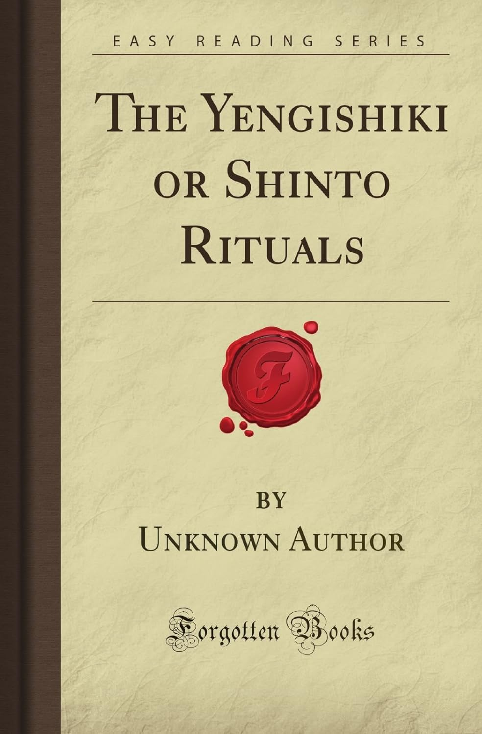 The Yengishiki or Shinto Rituals (Forgotten Books) image number 1
