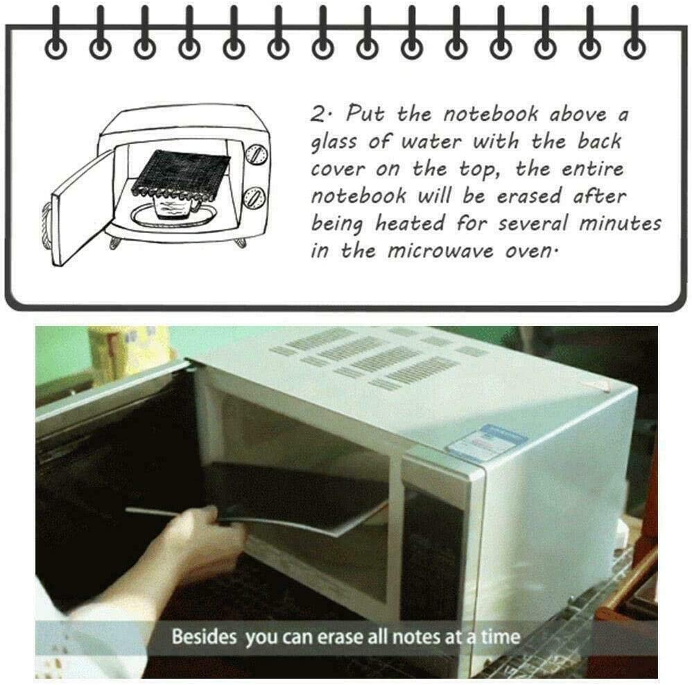 Erasable Reusable Elfinbook Smart Notebook 2.0 Upgraded Pen Ios Cloud Business B4A1