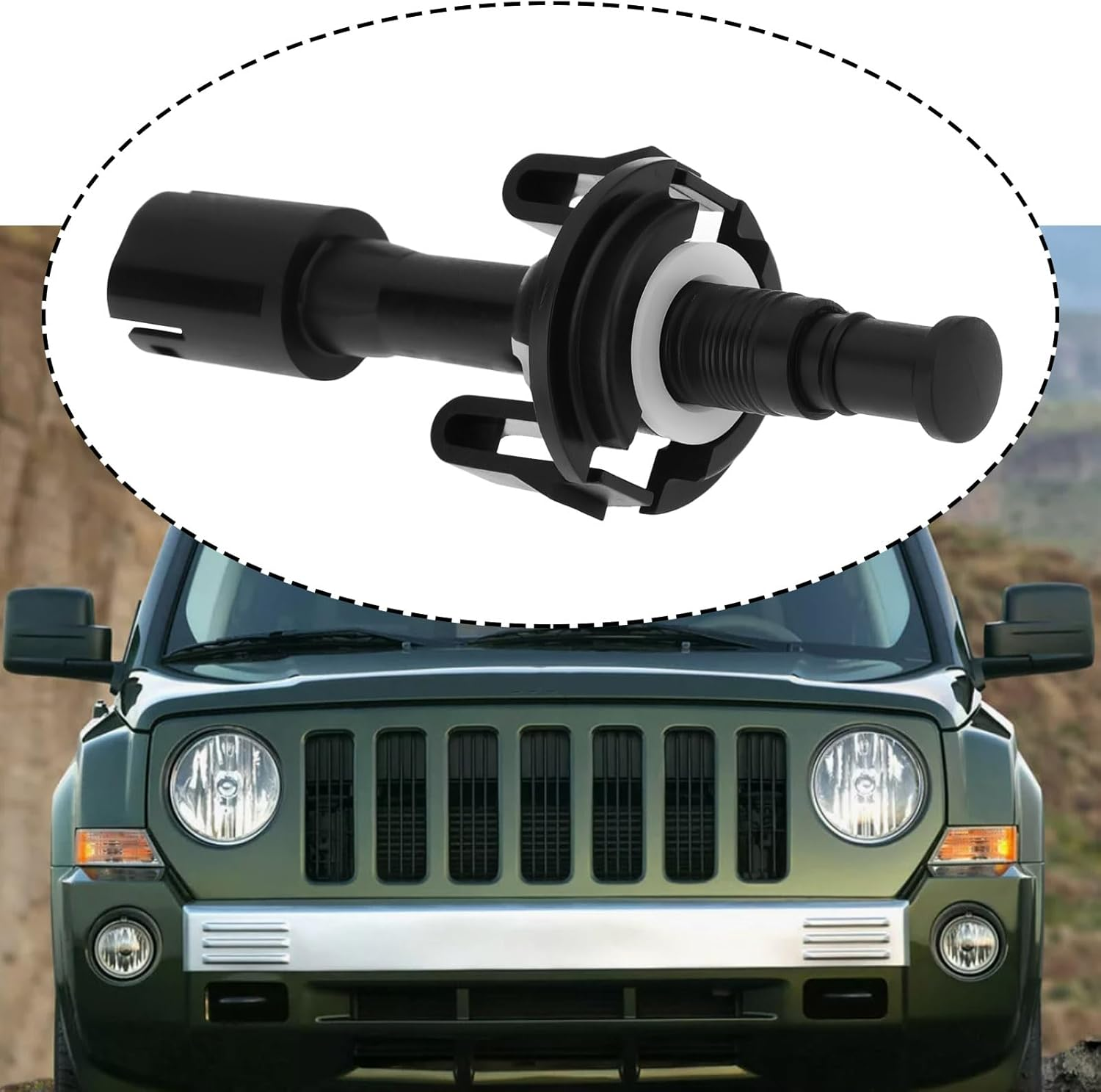 Emsea Car under Hood Switch 05026211AA 5026211AA 68541273AA Compatible with Dodge Compatible with Chrysler 2007-2024 image number 4