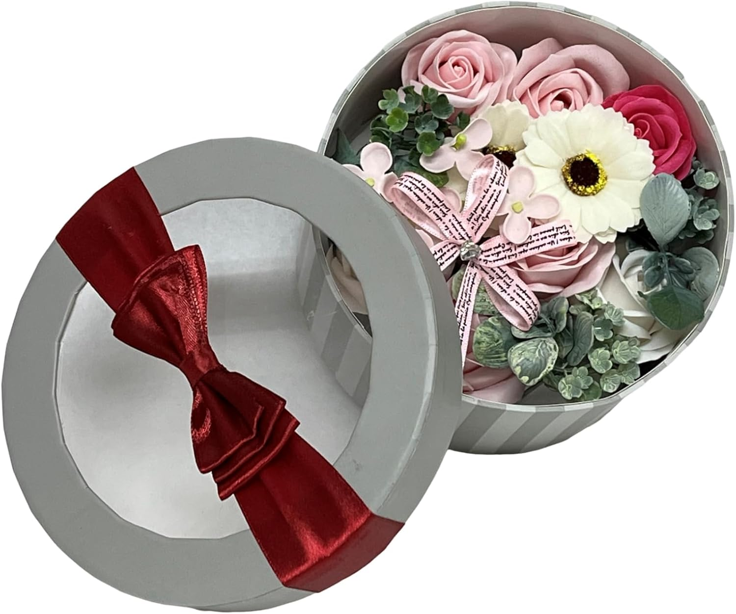 Q-FLA 786204 Bath Fragrance, Bath Solution, round Box, M, Gy, Gift image number 4