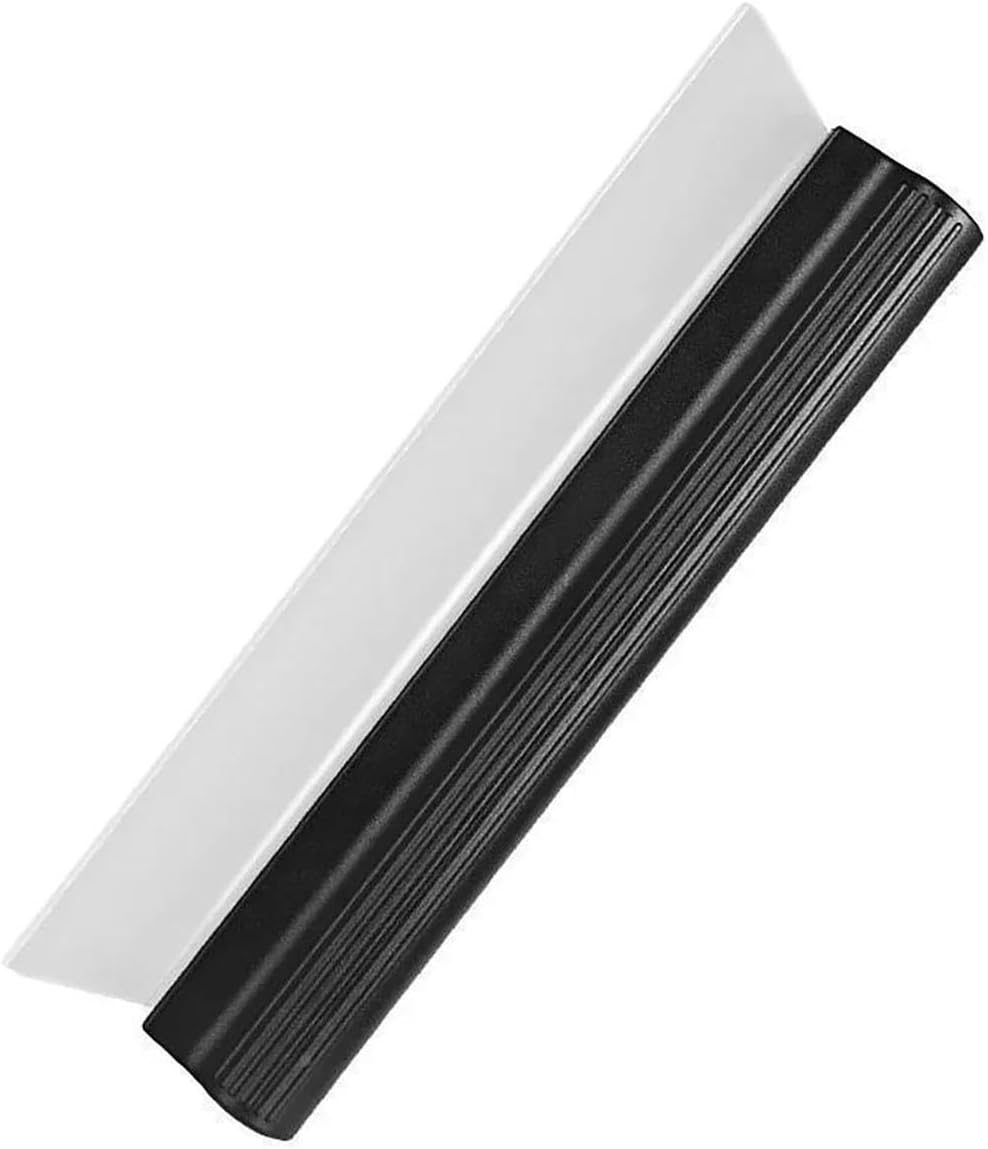 Non-Scratch Soft Silicone Handy Squeegee Car Wrap Tools Water Window Wiper Drying Clean Scraping Film Scraper Accessories(A)
