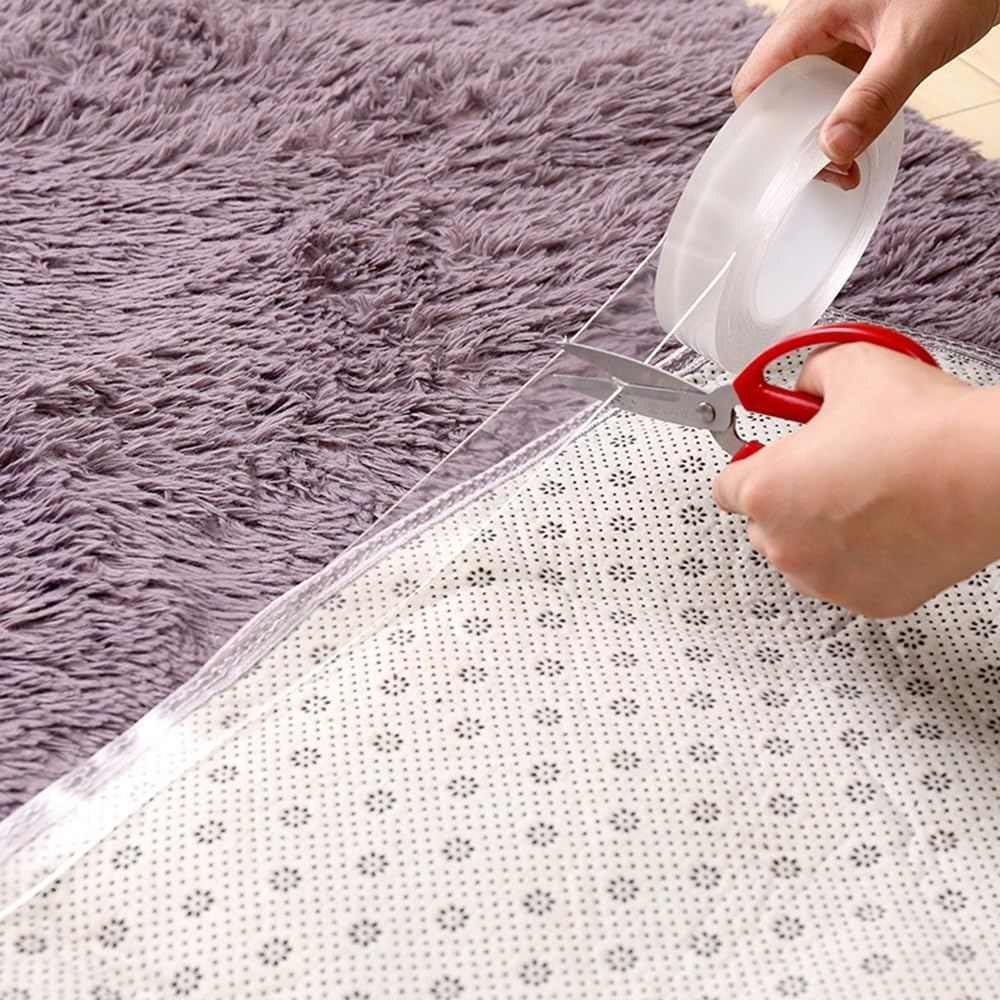 Self Adhesive Traceless Double Sided Nano Tape Waterproof Transparent Wall Stickers Heat Resistance Bathroom Home Decoration (Color : 5M, Size : 30Mm) image number 4