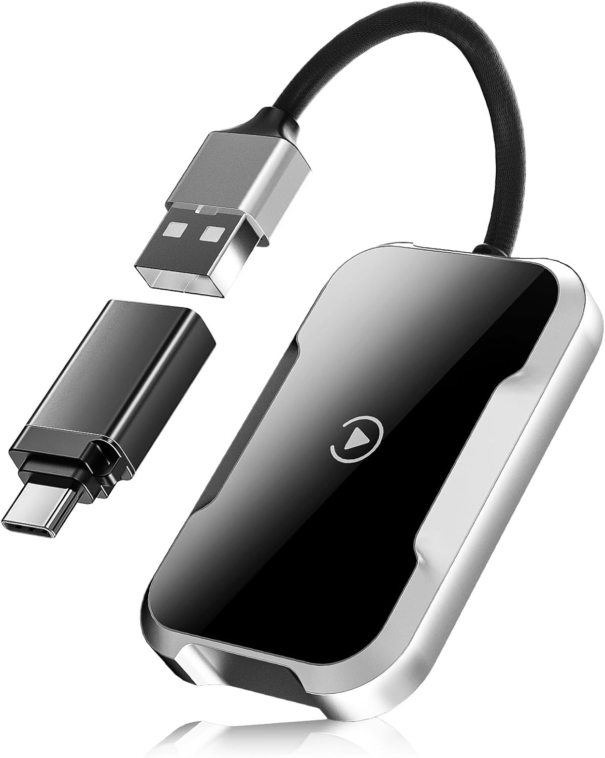 Wireless Carplay Adapter for Iphone, Auto Adapter, Carplay Bluetooth Adapter, Converts Wired Carplay to Wireless, Plug & Play Low Latency Easy Installation, Compatible with 98% of Car Model image number 5