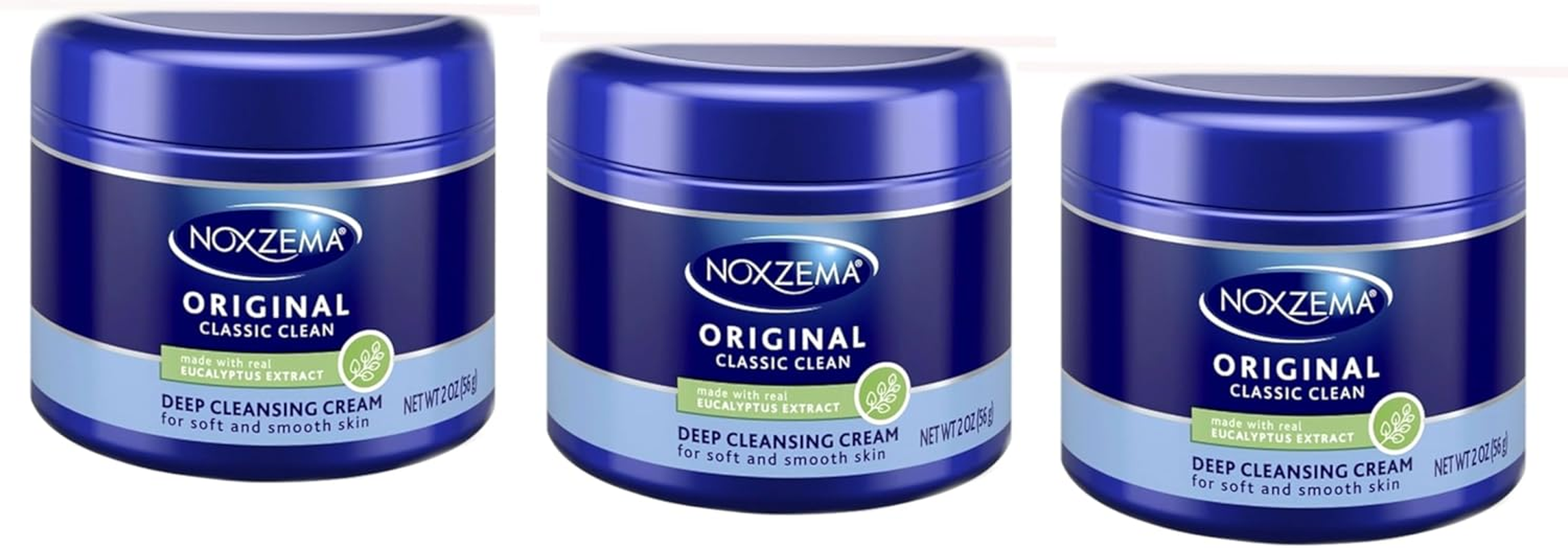 ((3 Pack)) - Noxzema Classic Clean Original Deep Cleansing Cream 350Ml Jar (3 Pack) image number 2