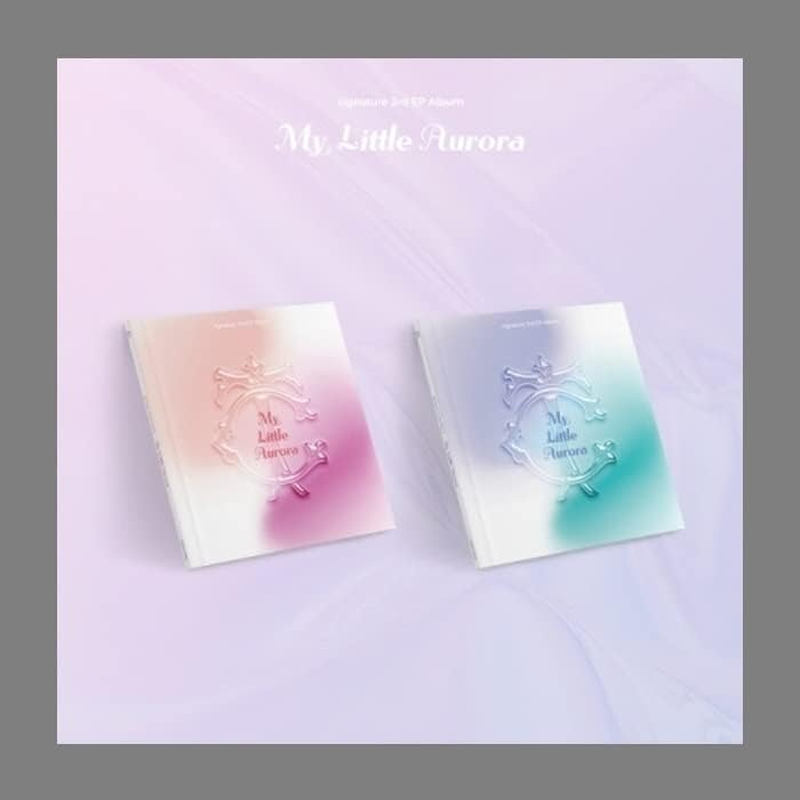 Cignature My Little Aurora 3Rd EP Album Jupiter Version Cd+1P Poster+1P Folding Poster on Pack+72P Photobook+1P Message Card+2P Photocard+1Ea 2Cut Sticker+1Ea Deco Sticker+Tracking Sealed image number 3