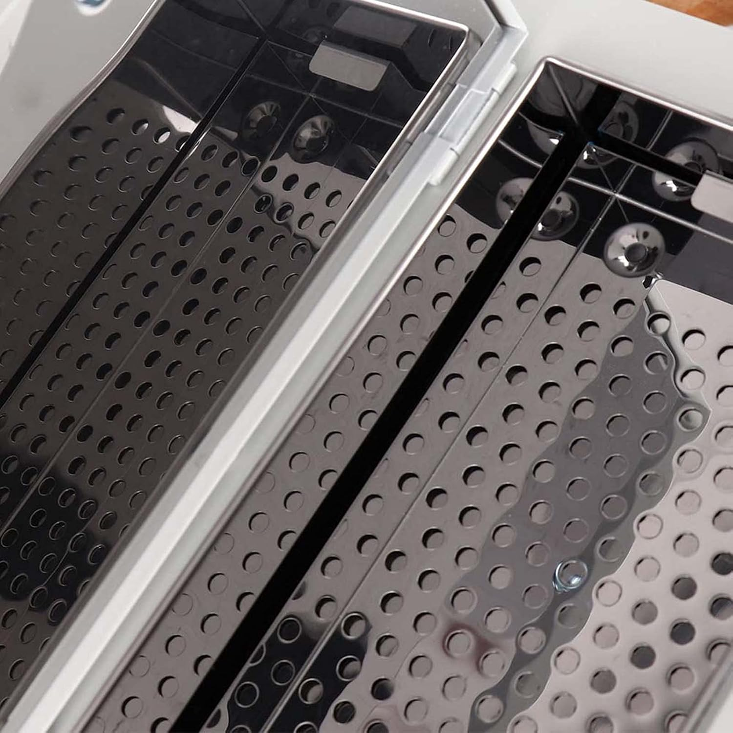 Hot Air Steriliser Disinfectant, 300 W Dry Heat Steriliser Temperature Adjustable High Temperature Disinfection for Instruments, for Cosmetics Foot Care Nail Tools Sterilisation Device image number 2