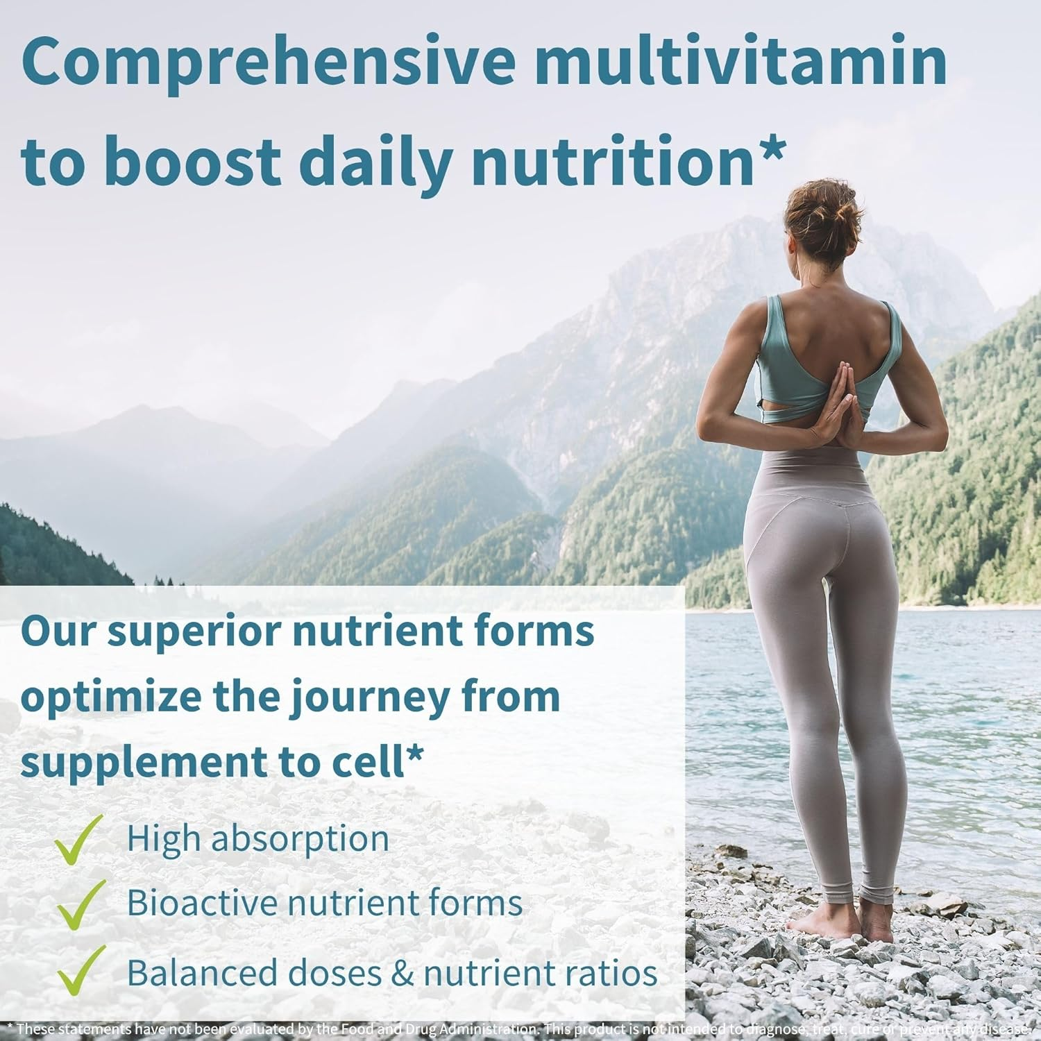 Pure & Essential Advanced Vegan Multivitamin & Minerals for Women with Iron, Vitamin D3, Methylated Folate, K2 & Zinc, Sustained Release, 30 Servings image number 2